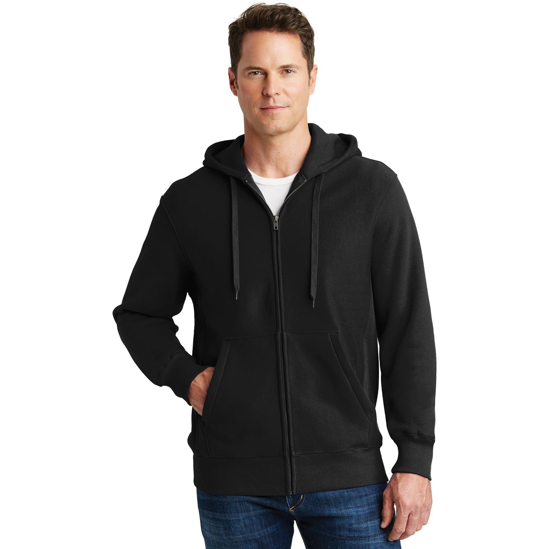 Sport-Tek-Sport-Tek® Super Heavyweight Full-Zip Hooded Sweatshirt. F282-MedTech-2