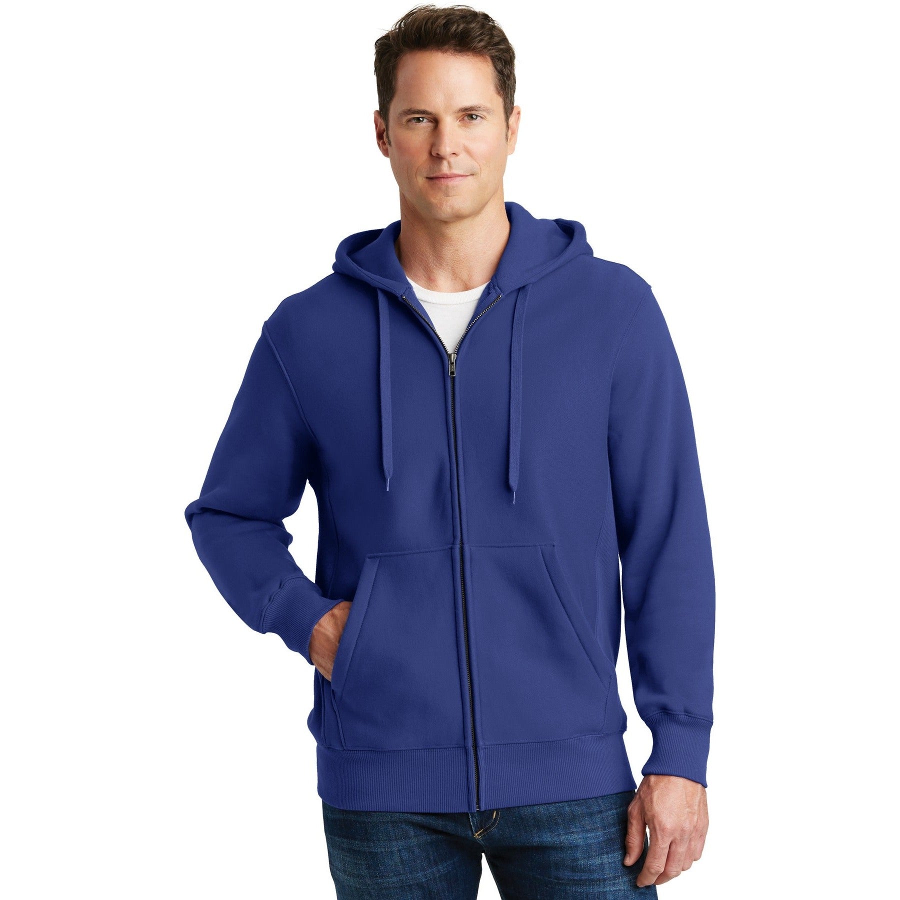 Sport-Tek-Sport-Tek® Super Heavyweight Full-Zip Hooded Sweatshirt. F282-MedTech-6
