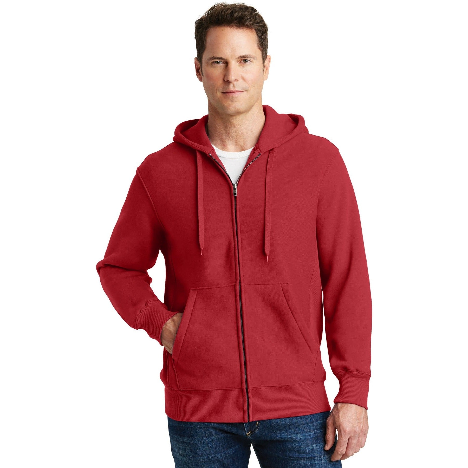 Sport-Tek-Sport-Tek® Super Heavyweight Full-Zip Hooded Sweatshirt. F282-MedTech-5
