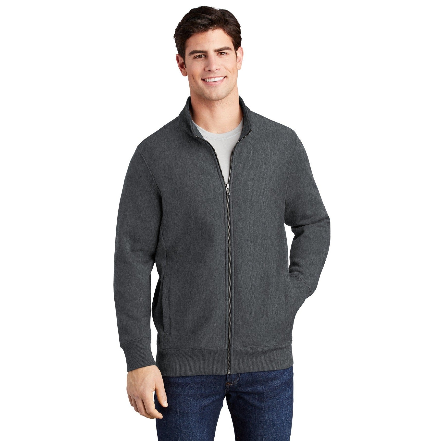 Sport-Tek-Sport-Tek ® Super Heavyweight Full-Zip Sweatshirt ST284-MedTech-3
