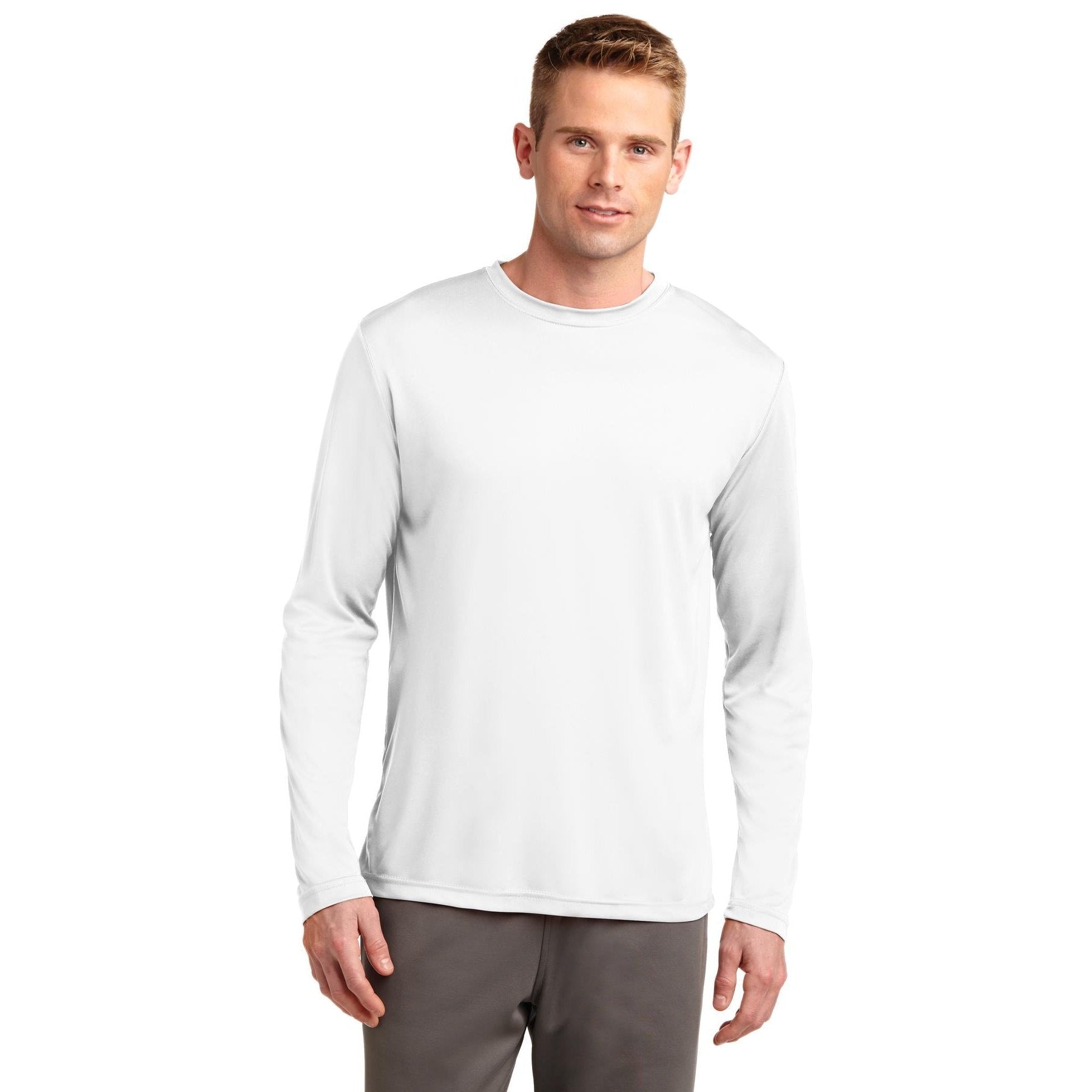 Sport-Tek-Sport-Tek® Tall Long Sleeve PosiCharge® Competitor™ Tee. TST350LS-MedTech-14