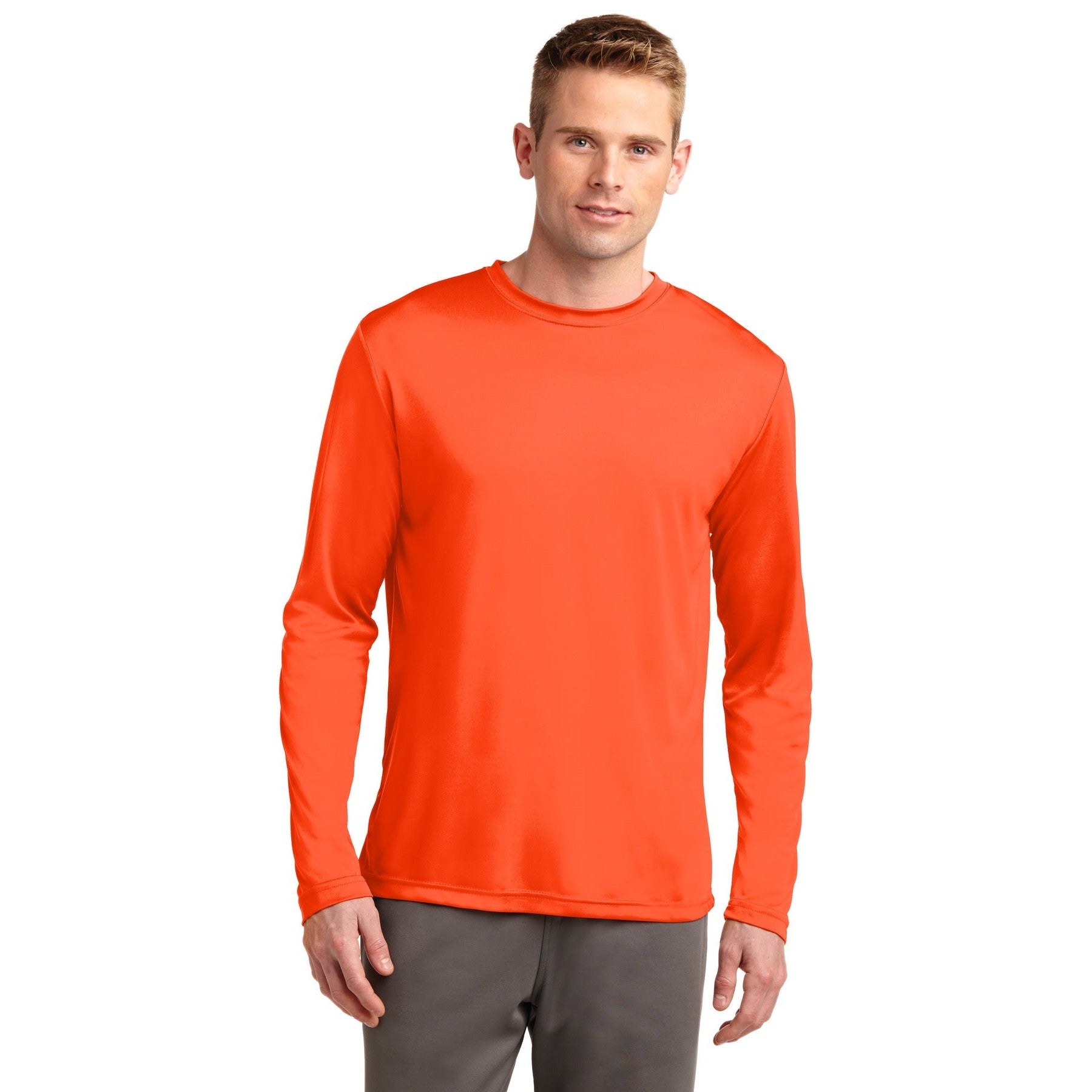 Sport-Tek-Sport-Tek® Tall Long Sleeve PosiCharge® Competitor™ Tee. TST350LS-MedTech-8