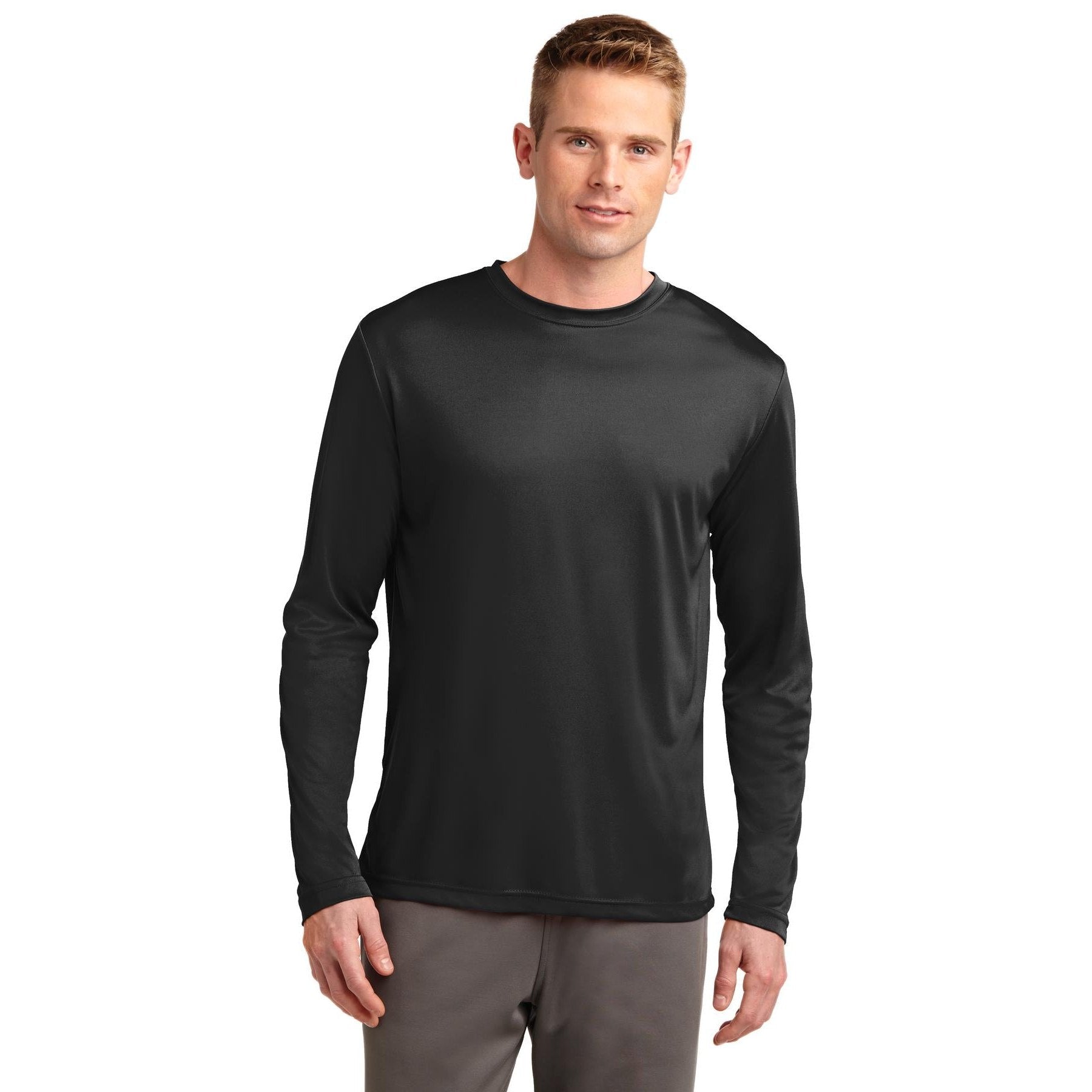 Sport-Tek-Sport-Tek® Tall Long Sleeve PosiCharge® Competitor™ Tee. TST350LS-MedTech-2