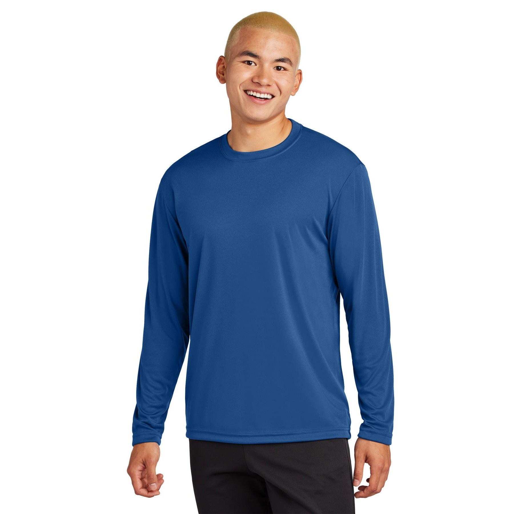 Sport-Tek-Sport-Tek® Tall Long Sleeve PosiCharge® Competitor™ Tee. TST350LS-MedTech-9