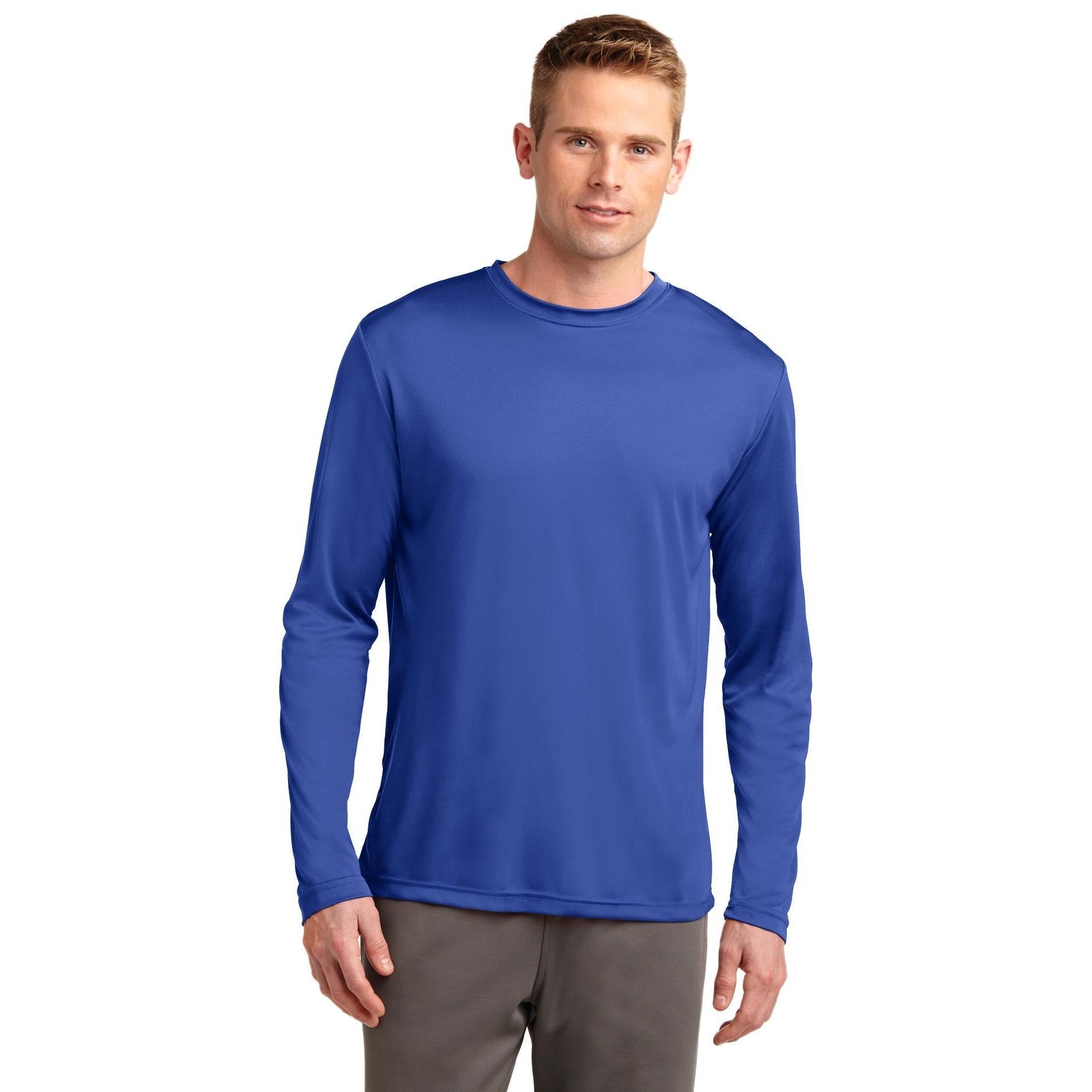 Sport-Tek-Sport-Tek® Tall Long Sleeve PosiCharge® Competitor™ Tee. TST350LS-MedTech-13