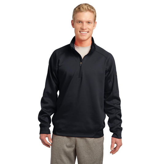 Sport-Tek-Sport-Tek® Tech Fleece 1/4-Zip Pullover. F247-MedTech-1
