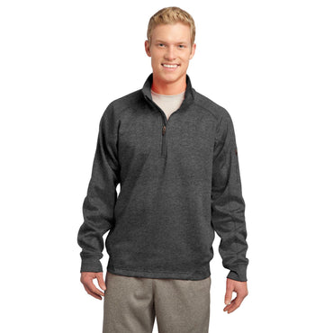 Sport-Tek-Sport-Tek® Tech Fleece 1/4-Zip Pullover. F247-MedTech-2