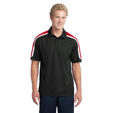 Sport-Tek-Sport-Tek® Tricolor Shoulder Micropique Sport-Wick® Polo. ST658-MedTech-2
