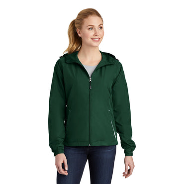 Sport-Tek-Sport-Tek® Women's Colorblock Hooded Raglan Jacket. LST76-MedTech-2