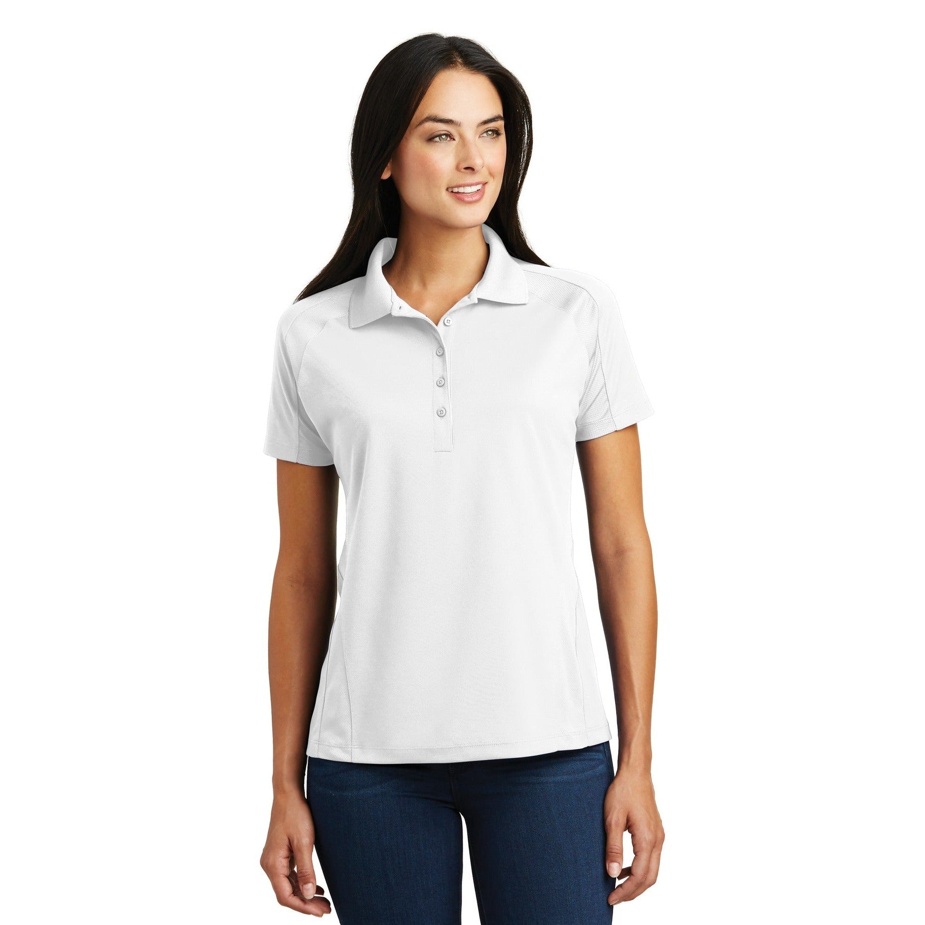 Sport-Tek-Sport-Tek® Women's Dri-Mesh® Pro Polo. L474-MedTech-10