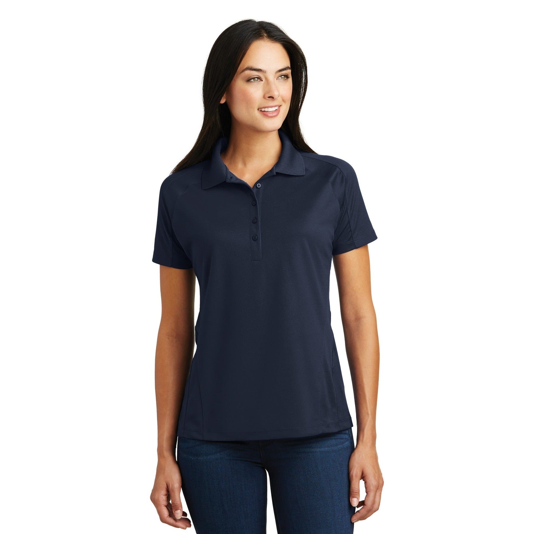 Sport-Tek-Sport-Tek® Women's Dri-Mesh® Pro Polo. L474-MedTech-6