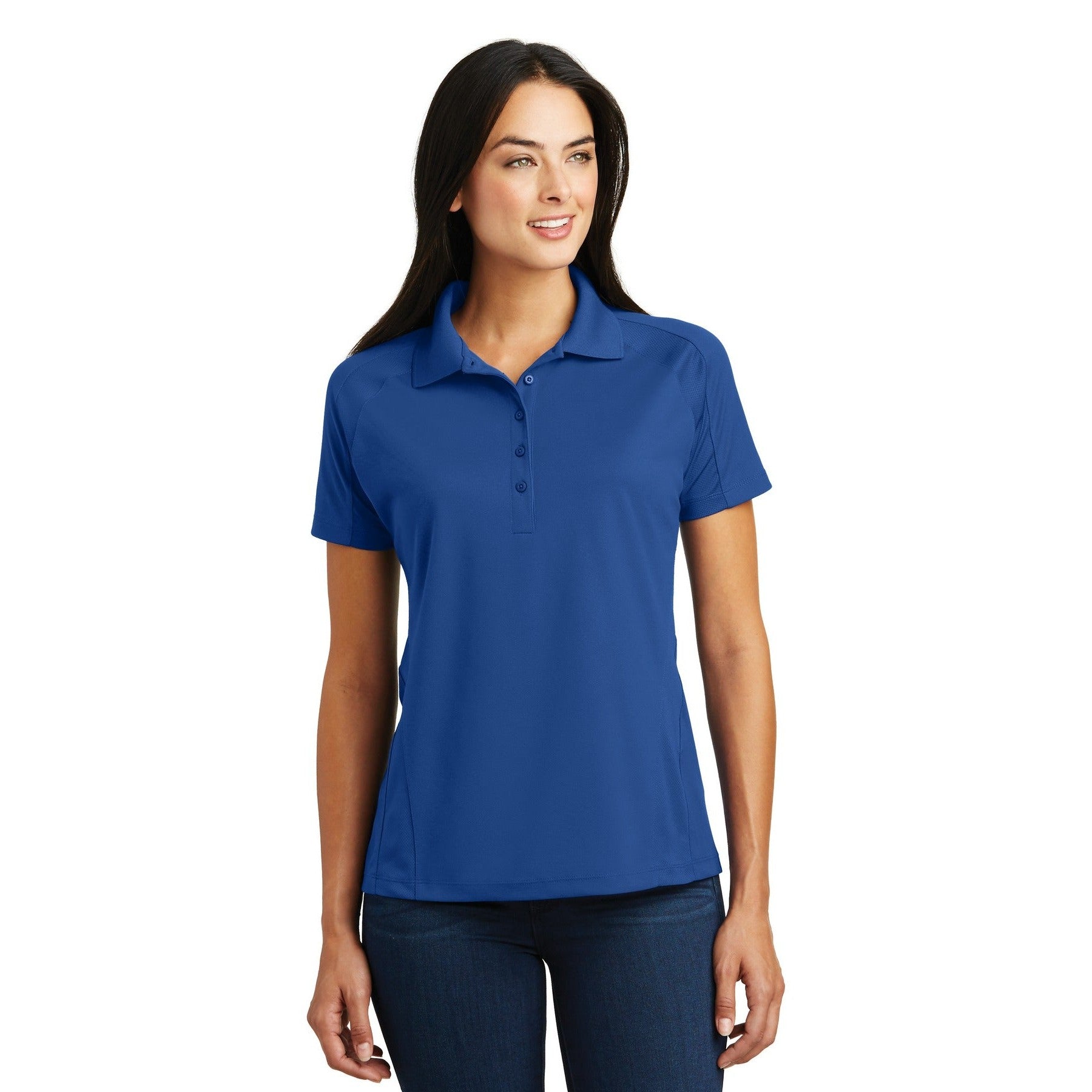 Sport-Tek-Sport-Tek® Women's Dri-Mesh® Pro Polo. L474-MedTech-8