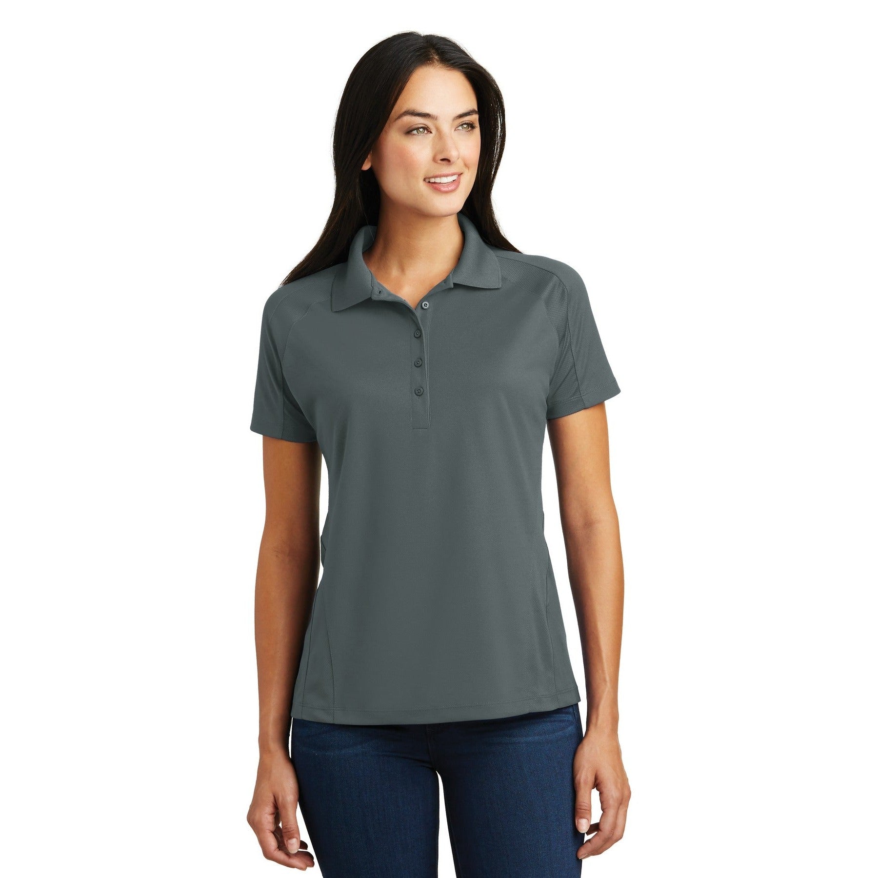 Sport-Tek-Sport-Tek® Women's Dri-Mesh® Pro Polo. L474-MedTech-9