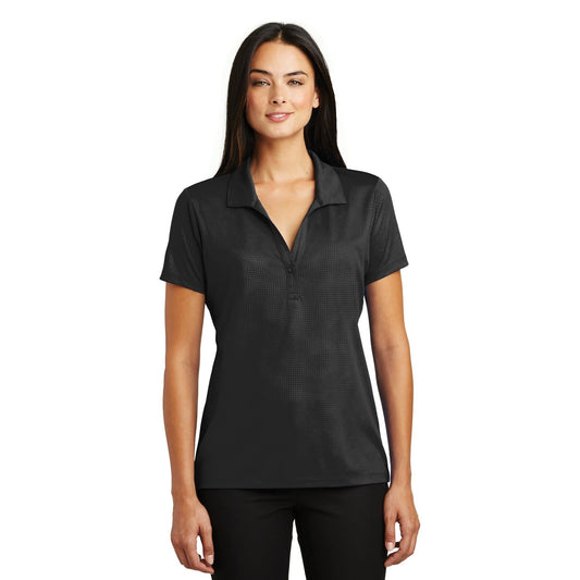 Sport-Tek-Sport-Tek® Women's Embossed PosiCharge® Tough Polo®. LST630-MedTech-1