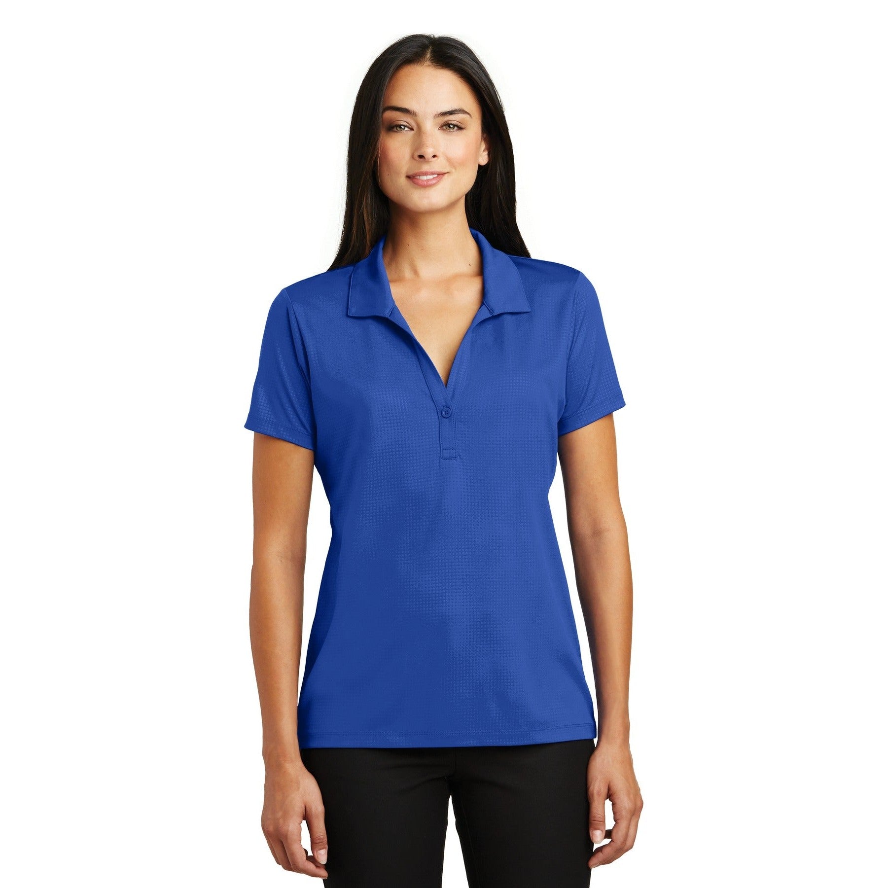Sport-Tek-Sport-Tek® Women's Embossed PosiCharge® Tough Polo®. LST630-MedTech-5