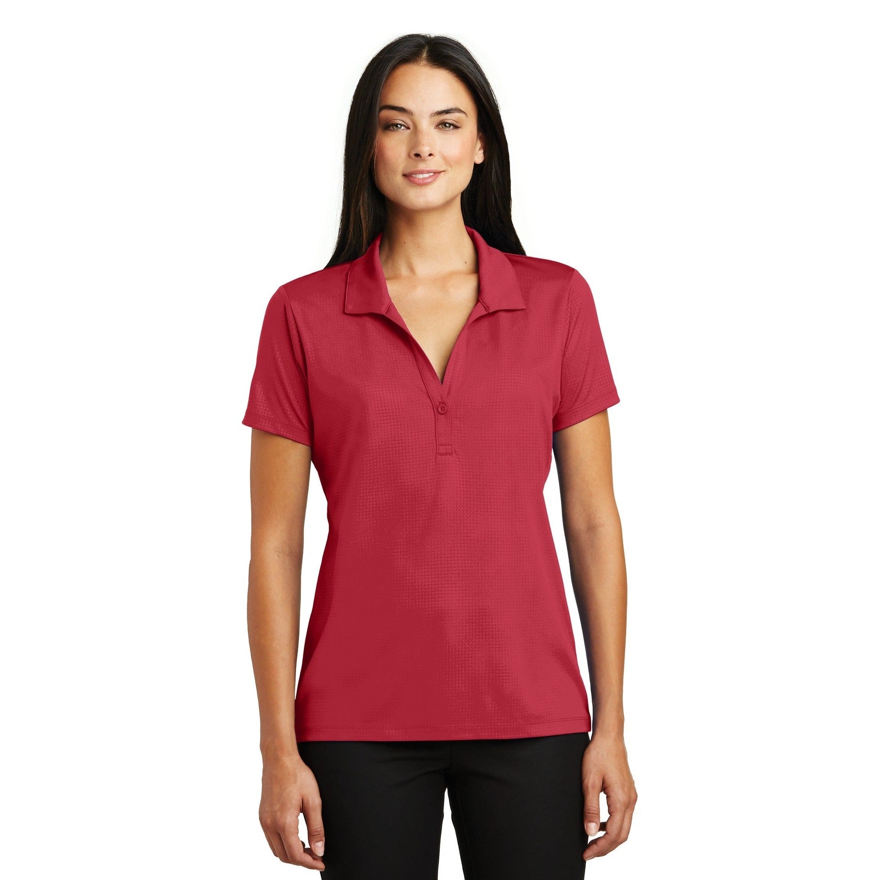 Sport-Tek-Sport-Tek® Women's Embossed PosiCharge® Tough Polo®. LST630-MedTech-3