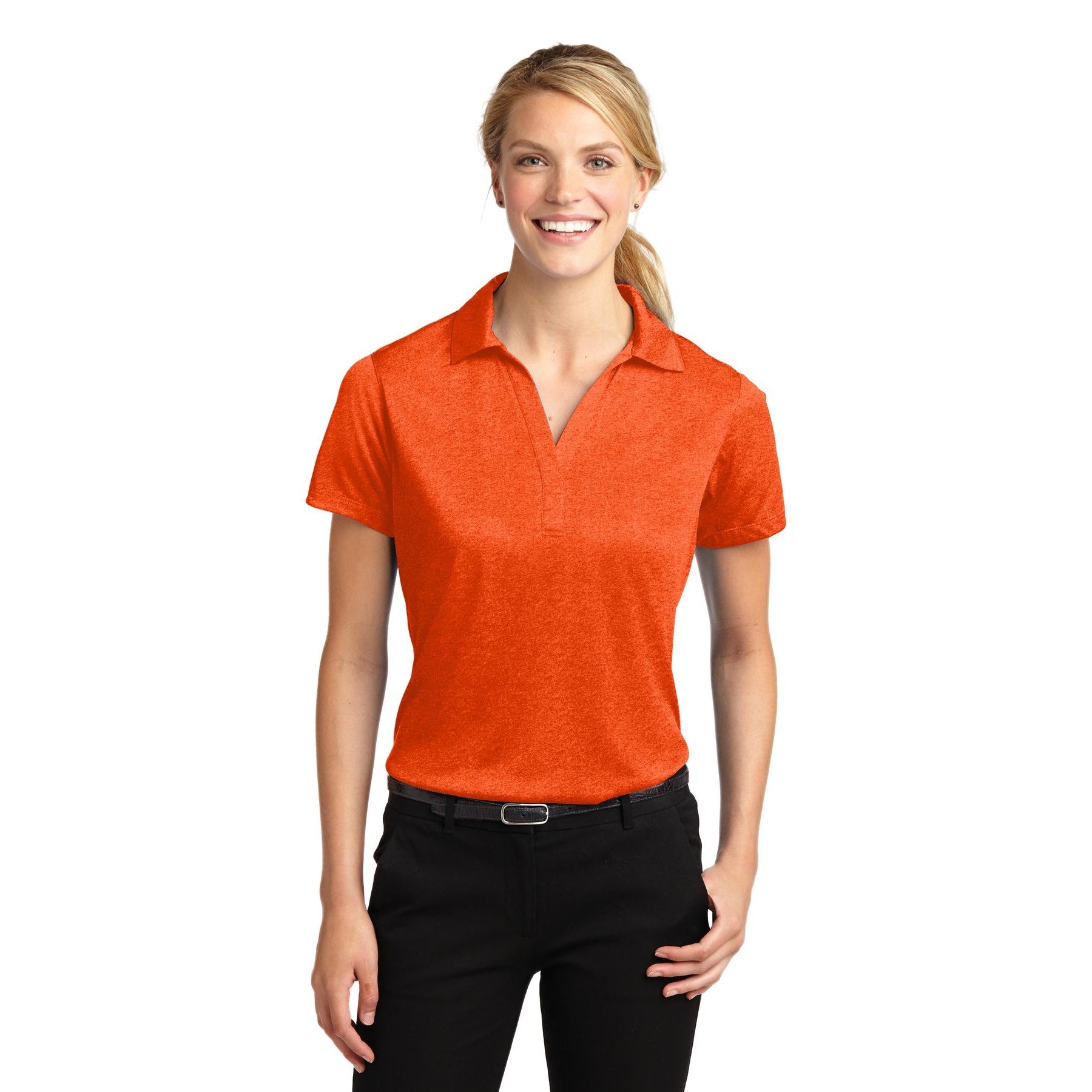 Sport-Tek-Sport-Tek® Women's Heather Contender™ Polo. LST660-MedTech-3