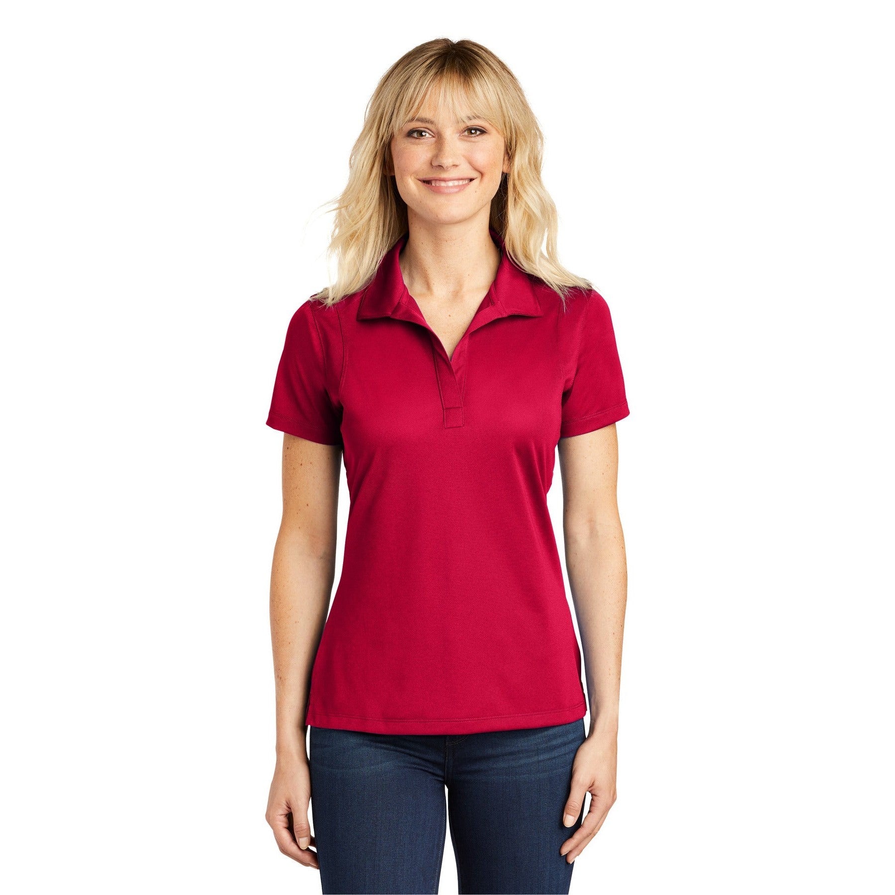 Sport-Tek-Sport-Tek® Women's Micropique Sport-Wick® Polo. LST650-MedTech-4