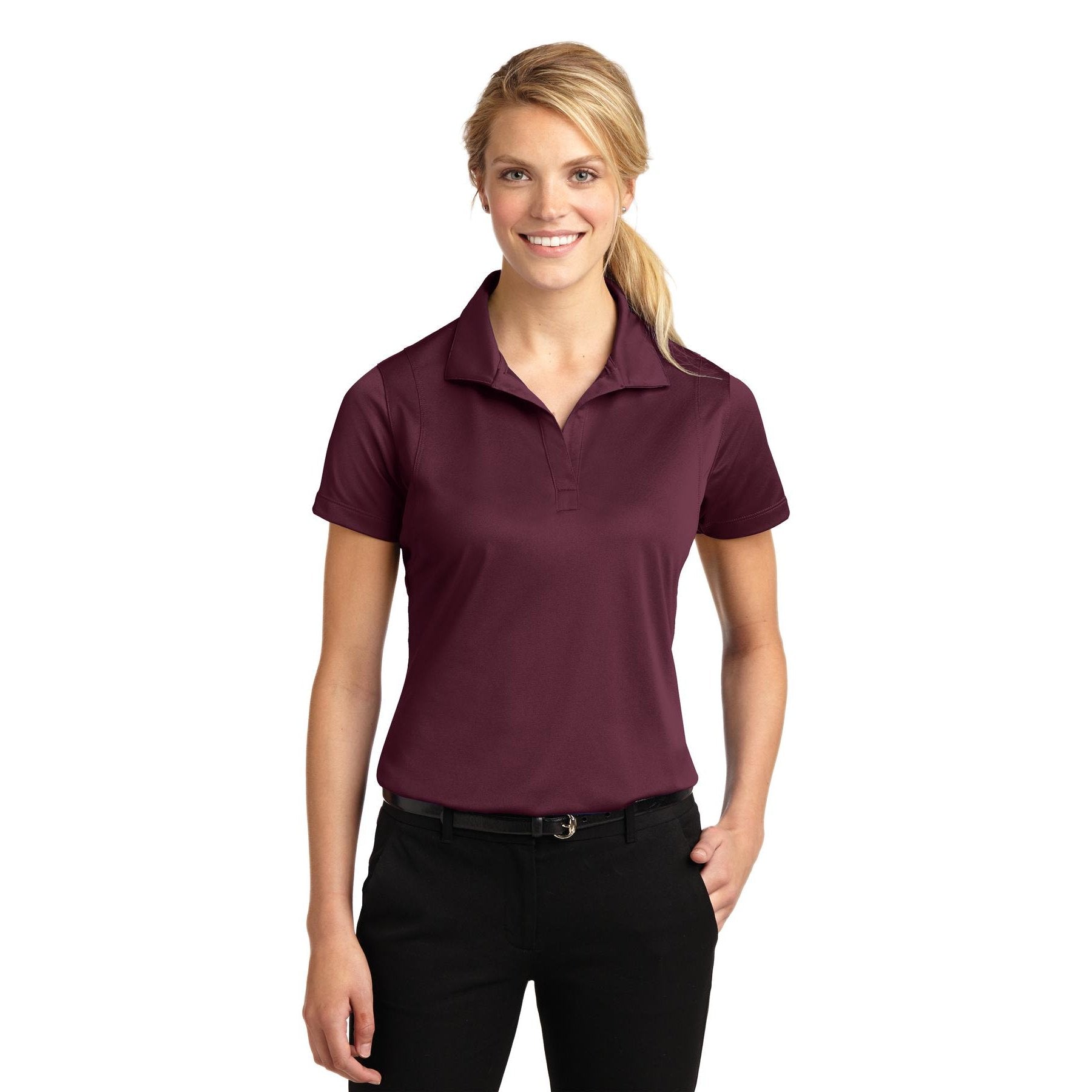 Sport-Tek-Sport-Tek® Women's Micropique Sport-Wick® Polo. LST650-MedTech-12