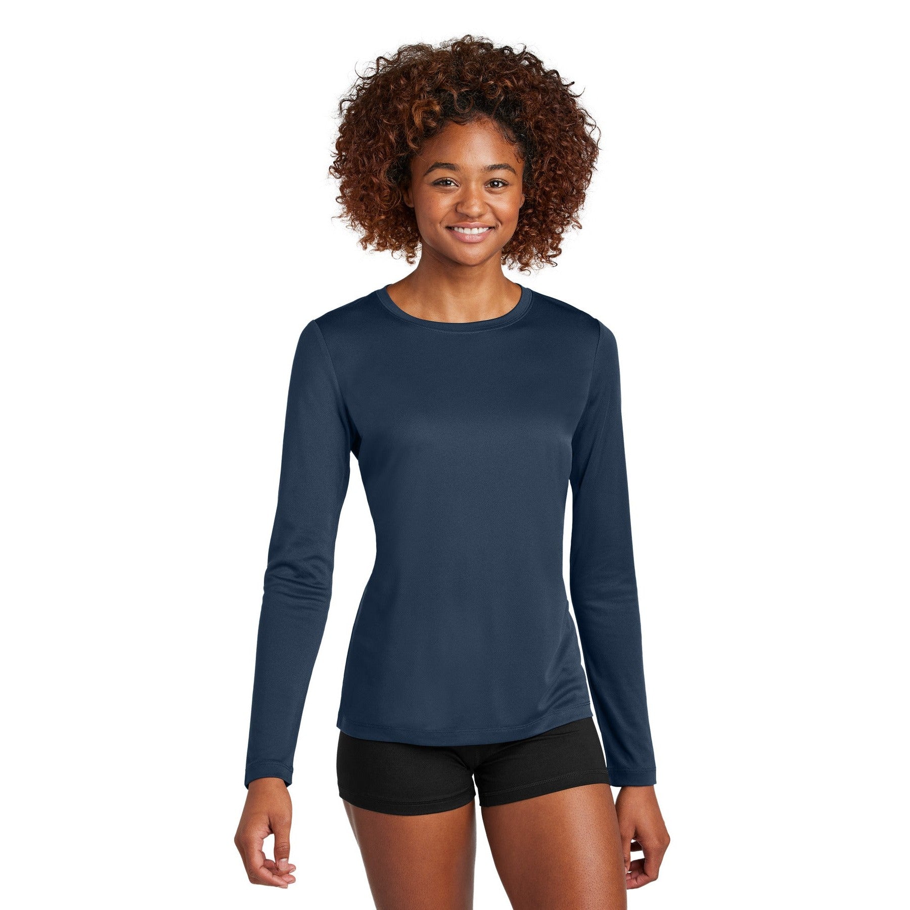 Sport-Tek-Sport-Tek® Women's Posi-UV® Pro Long Sleeve LST420LS-MedTech-6