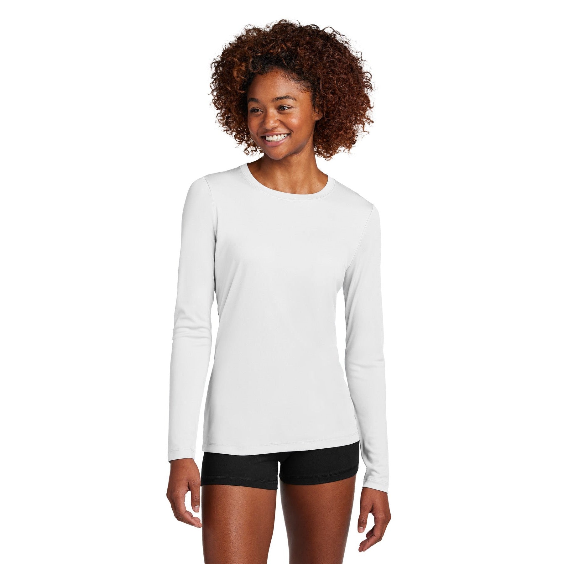 Sport-Tek-Sport-Tek® Women's Posi-UV® Pro Long Sleeve LST420LS-MedTech-7