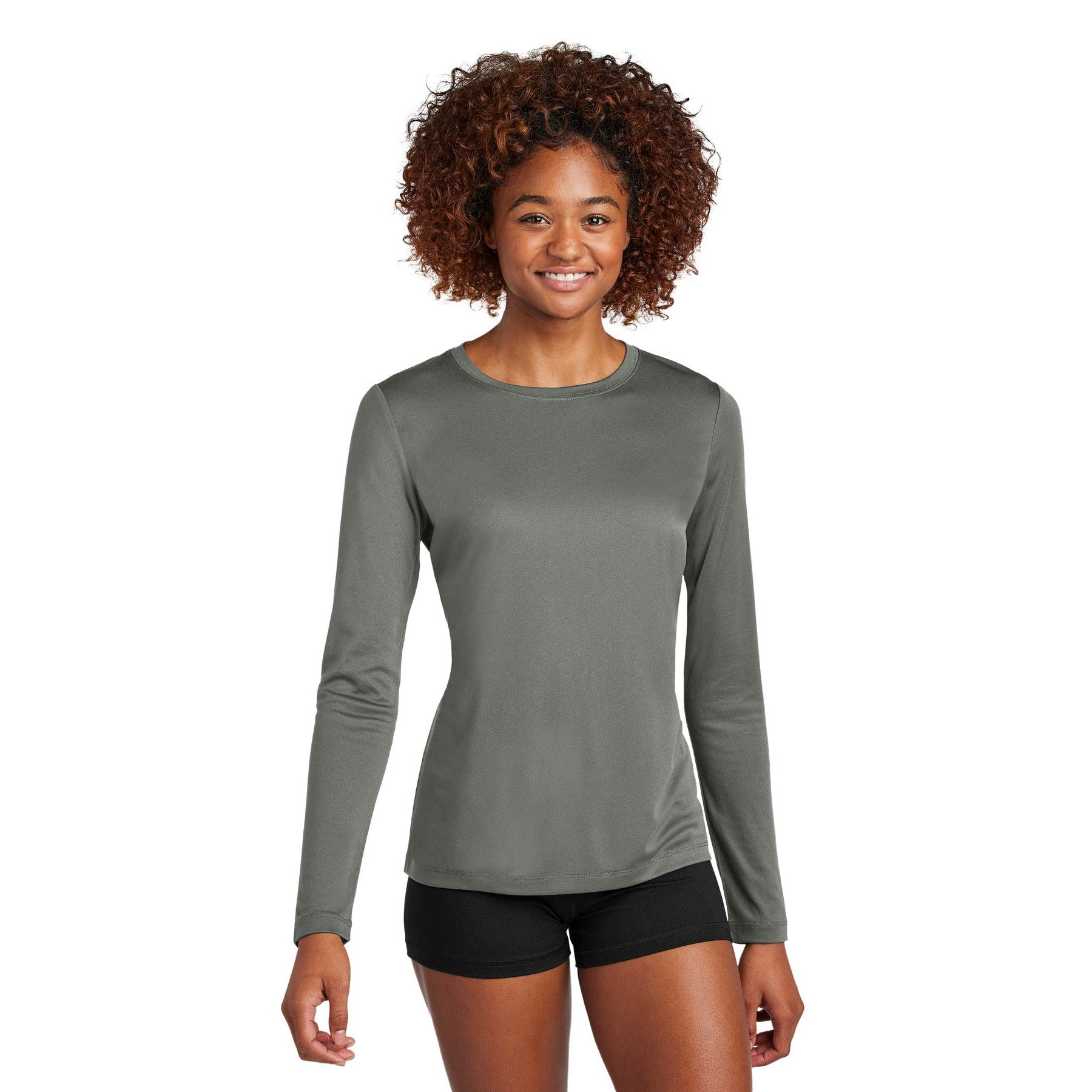 Sport-Tek-Sport-Tek® Women's Posi-UV® Pro Long Sleeve LST420LS-MedTech-3