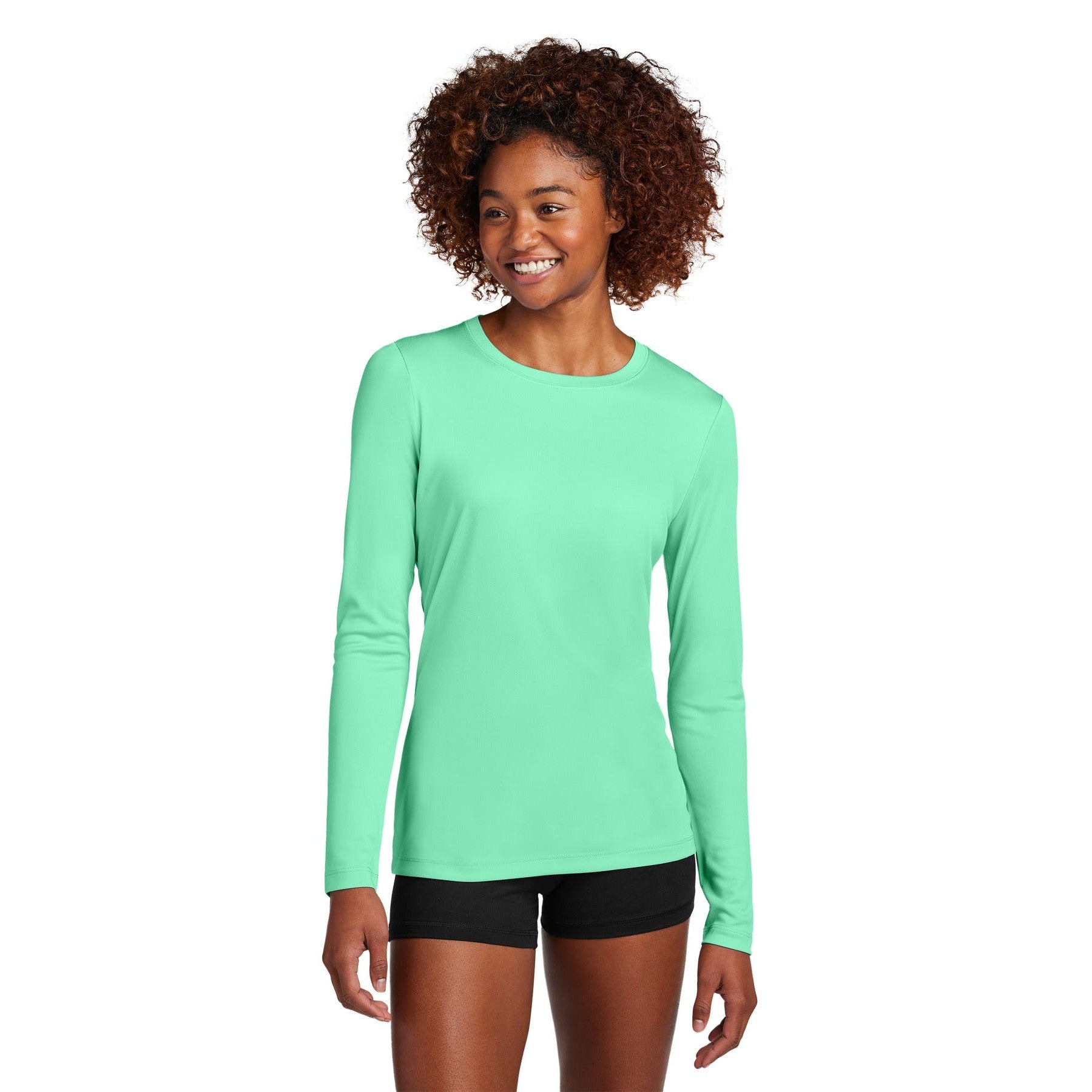 Sport-Tek-Sport-Tek® Women's Posi-UV® Pro Long Sleeve LST420LS-MedTech-2
