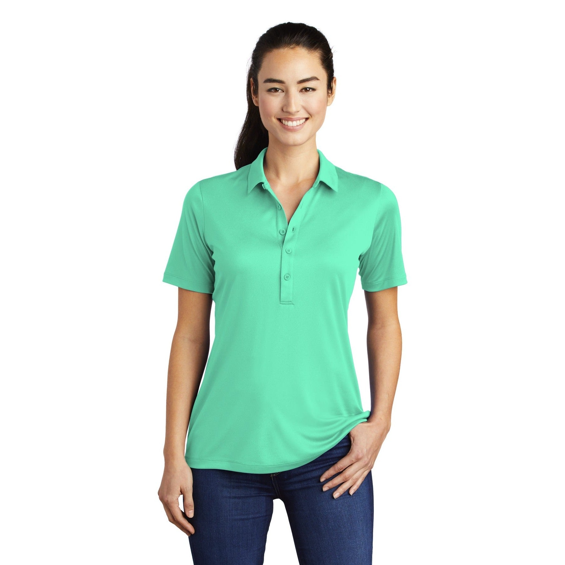 Sport-Tek-Sport-Tek® Women's Posi-UV ® Pro Polo. LST520-MedTech-2