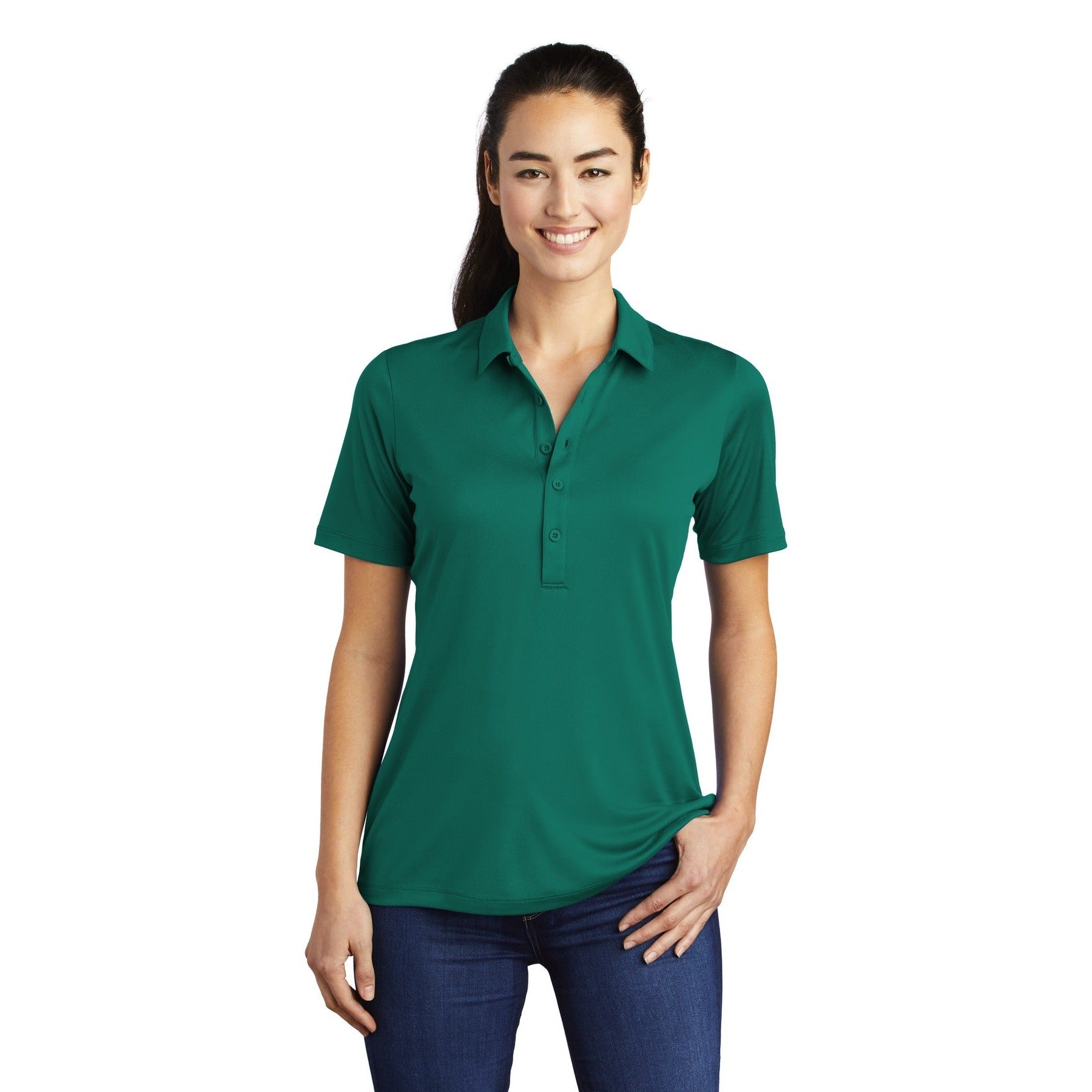 Sport-Tek-Sport-Tek® Women's Posi-UV ® Pro Polo. LST520-MedTech-5