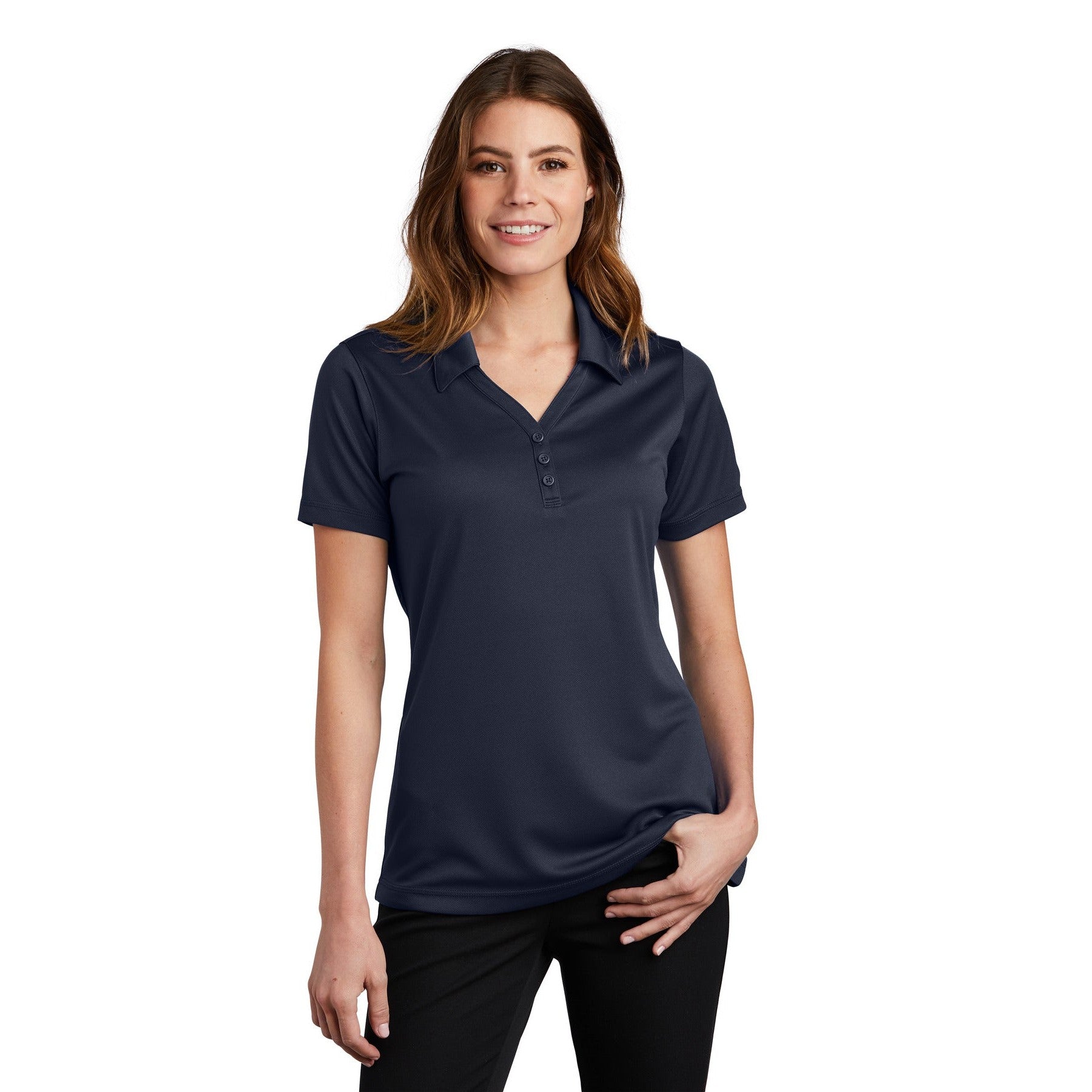 Sport-Tek-Sport-Tek® Women's PosiCharge® Micro-Mesh Polo. LST680-MedTech-6