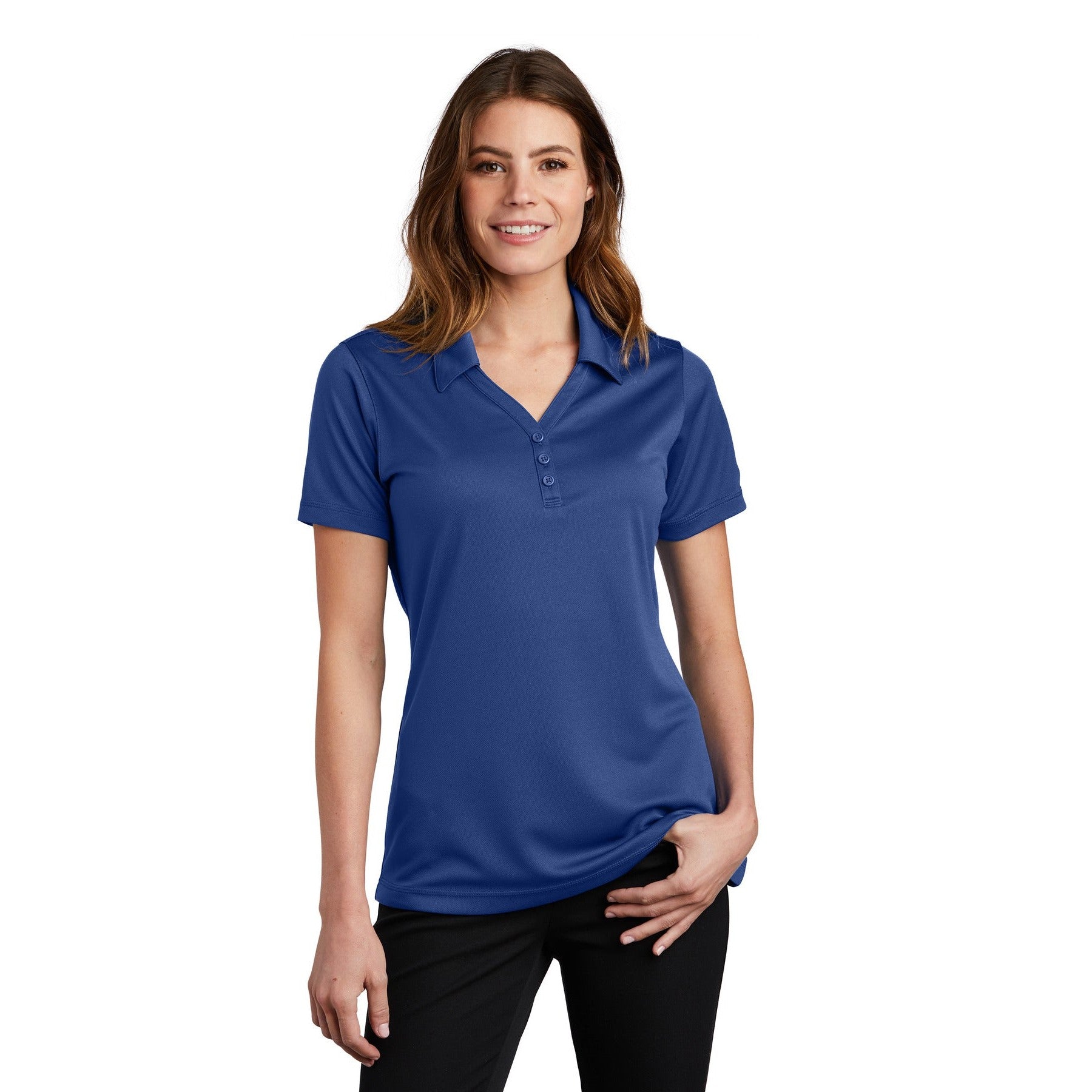 Sport-Tek-Sport-Tek® Women's PosiCharge® Micro-Mesh Polo. LST680-MedTech-8