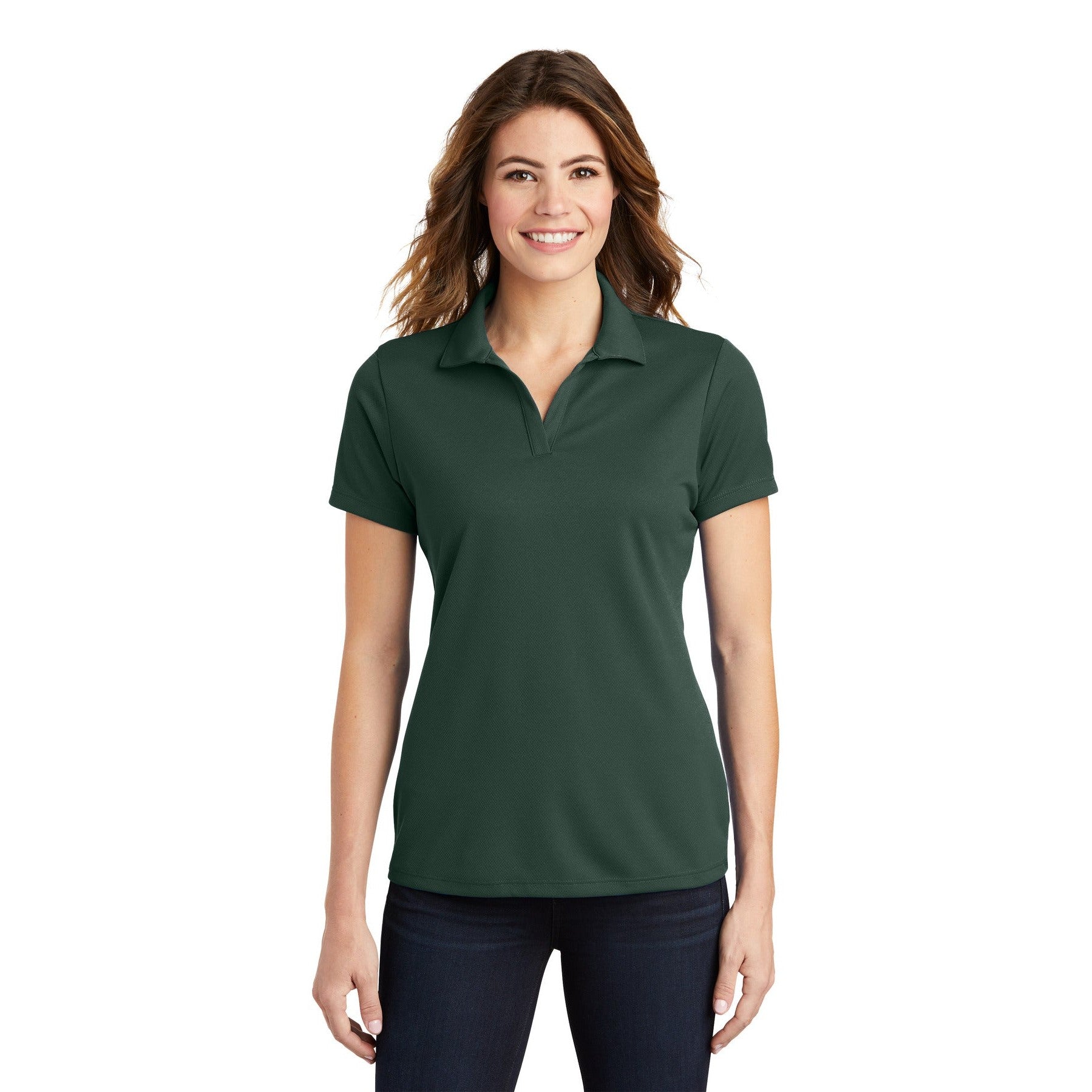 Sport-Tek-Sport-Tek® Women's PosiCharge® RacerMesh® Polo. LST640-MedTech-4