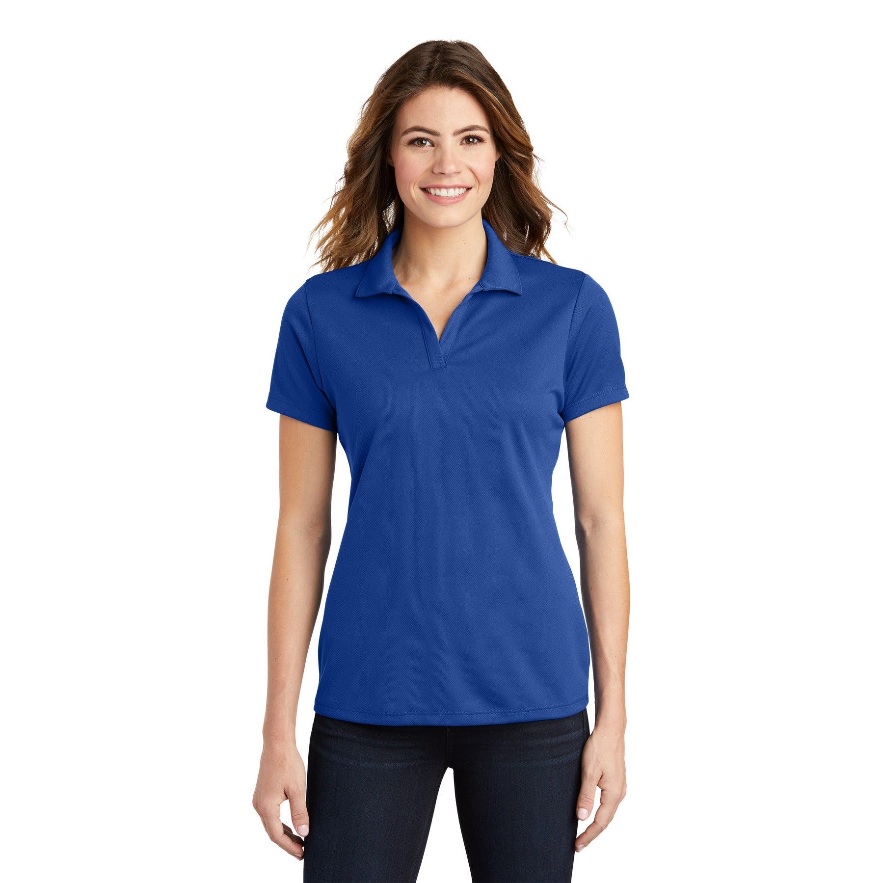 Sport-Tek-Sport-Tek® Women's PosiCharge® RacerMesh® Polo. LST640-MedTech-18