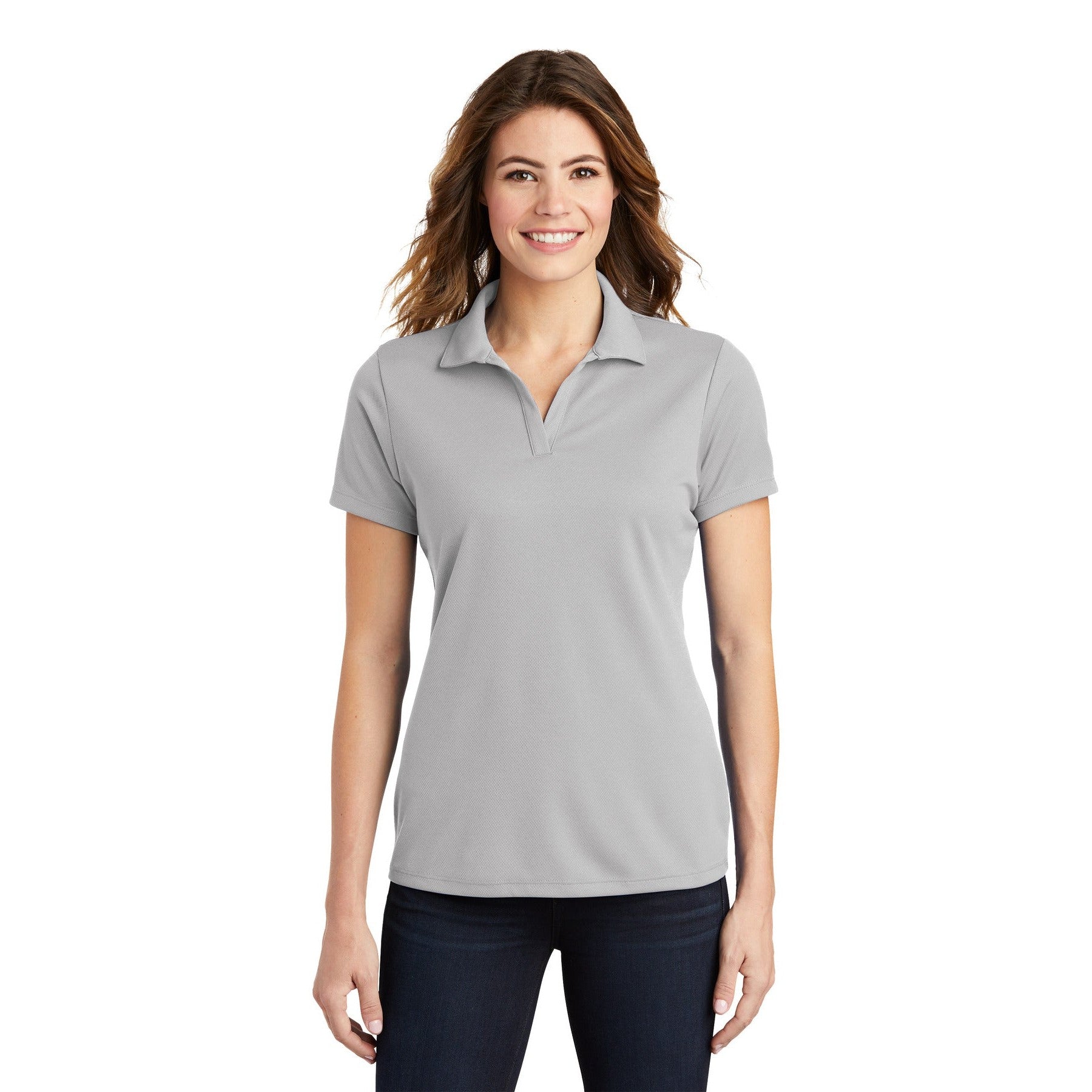 Sport-Tek-Sport-Tek® Women's PosiCharge® RacerMesh® Polo. LST640-MedTech-15