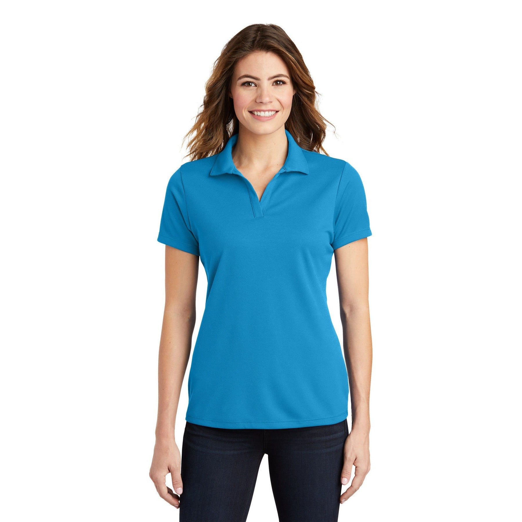 Sport-Tek-Sport-Tek® Women's PosiCharge® RacerMesh® Polo. LST640-MedTech-13