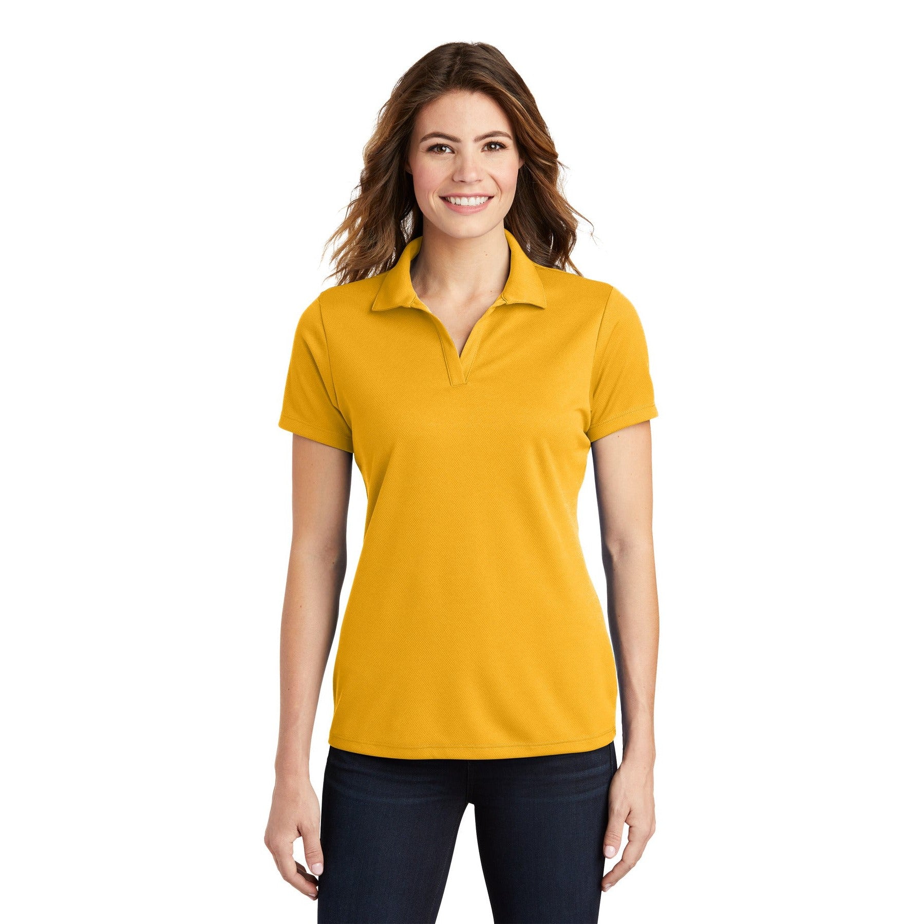 Sport-Tek-Sport-Tek® Women's PosiCharge® RacerMesh® Polo. LST640-MedTech-8
