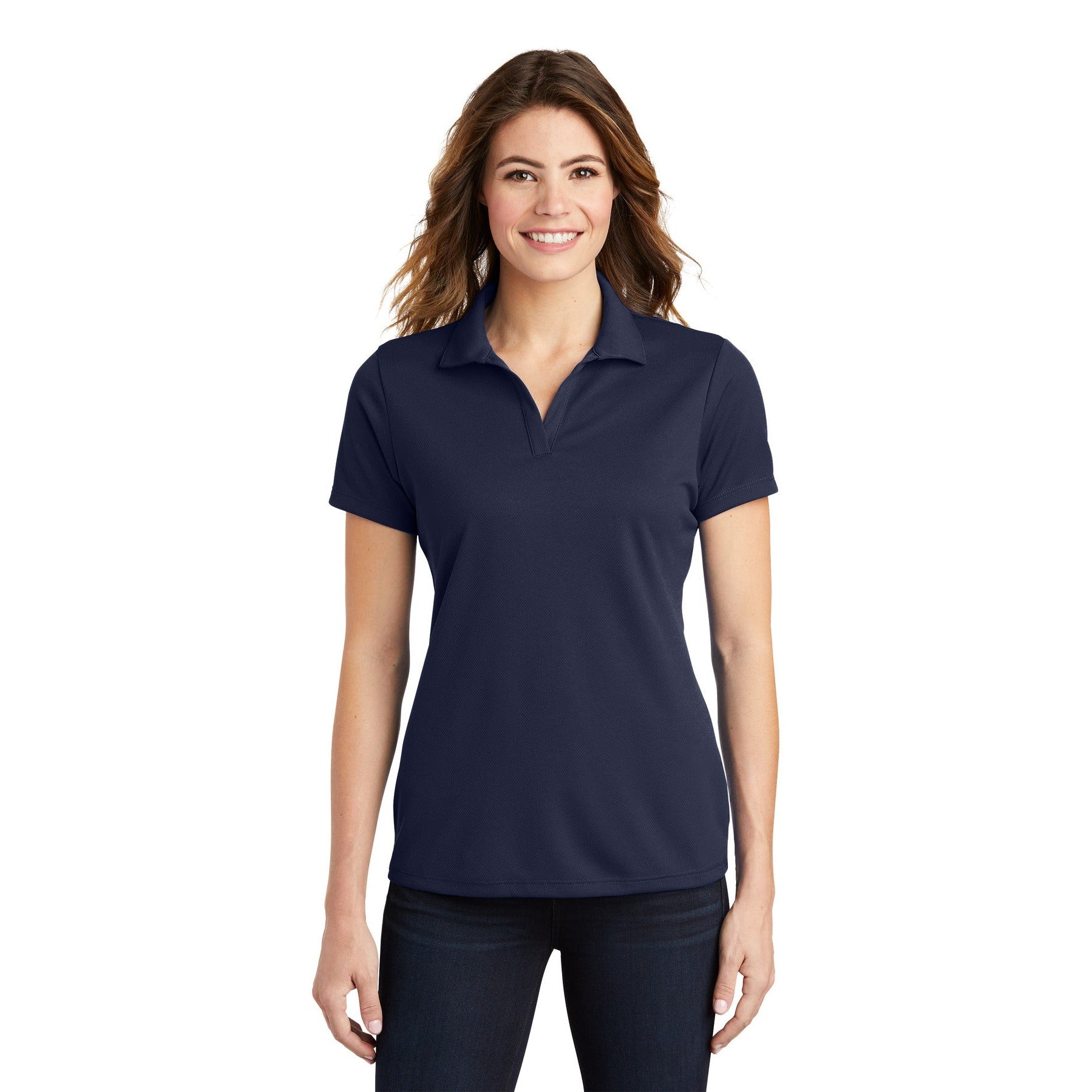 Sport-Tek-Sport-Tek® Women's PosiCharge® RacerMesh® Polo. LST640-MedTech-16