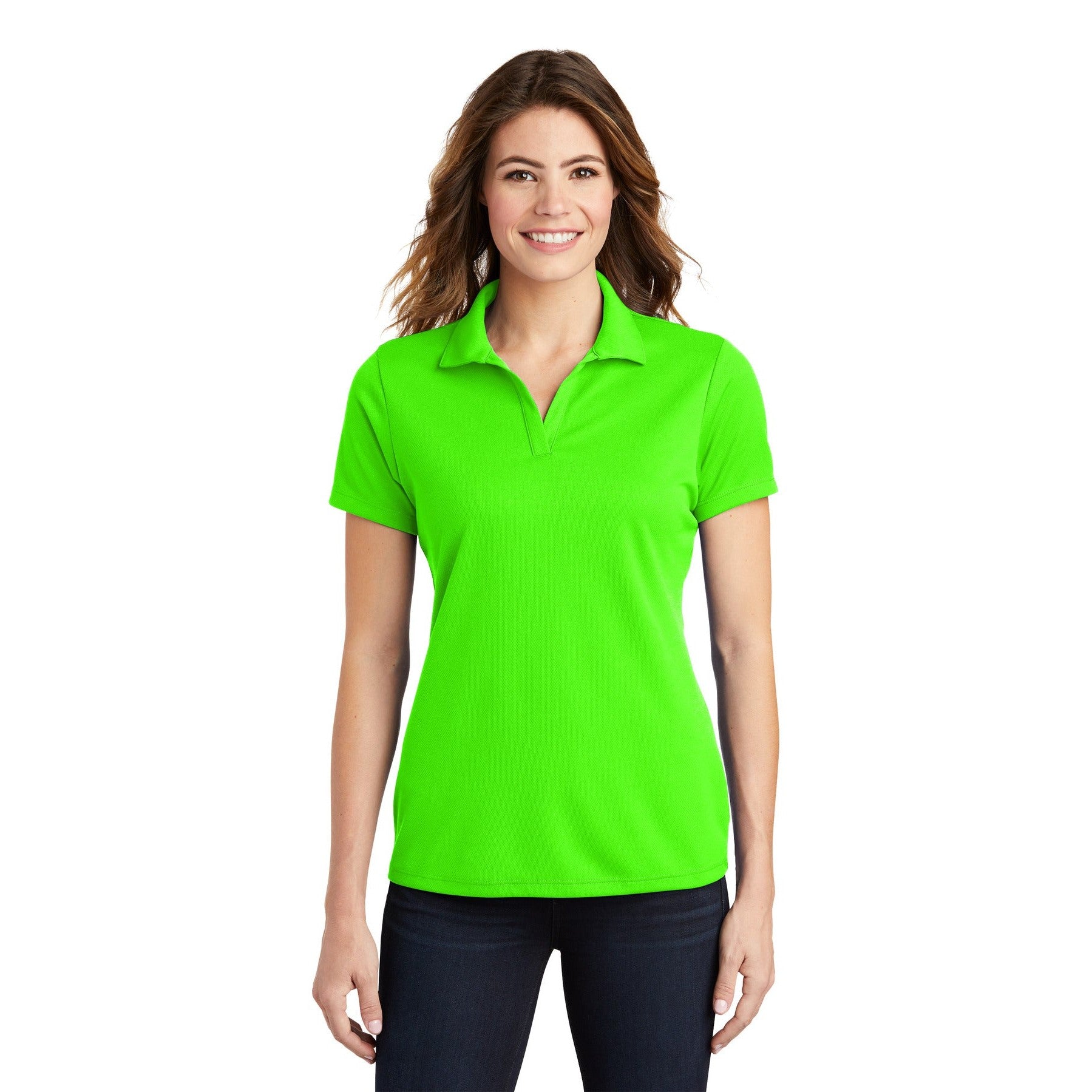 Sport-Tek-Sport-Tek® Women's PosiCharge® RacerMesh® Polo. LST640-MedTech-12