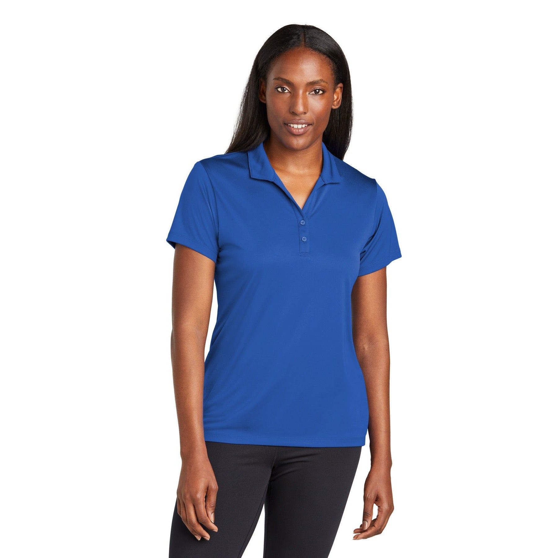 Sport-Tek-Sport-Tek® Women's PosiCharge® Re-Compete Polo LST725-MedTech-8