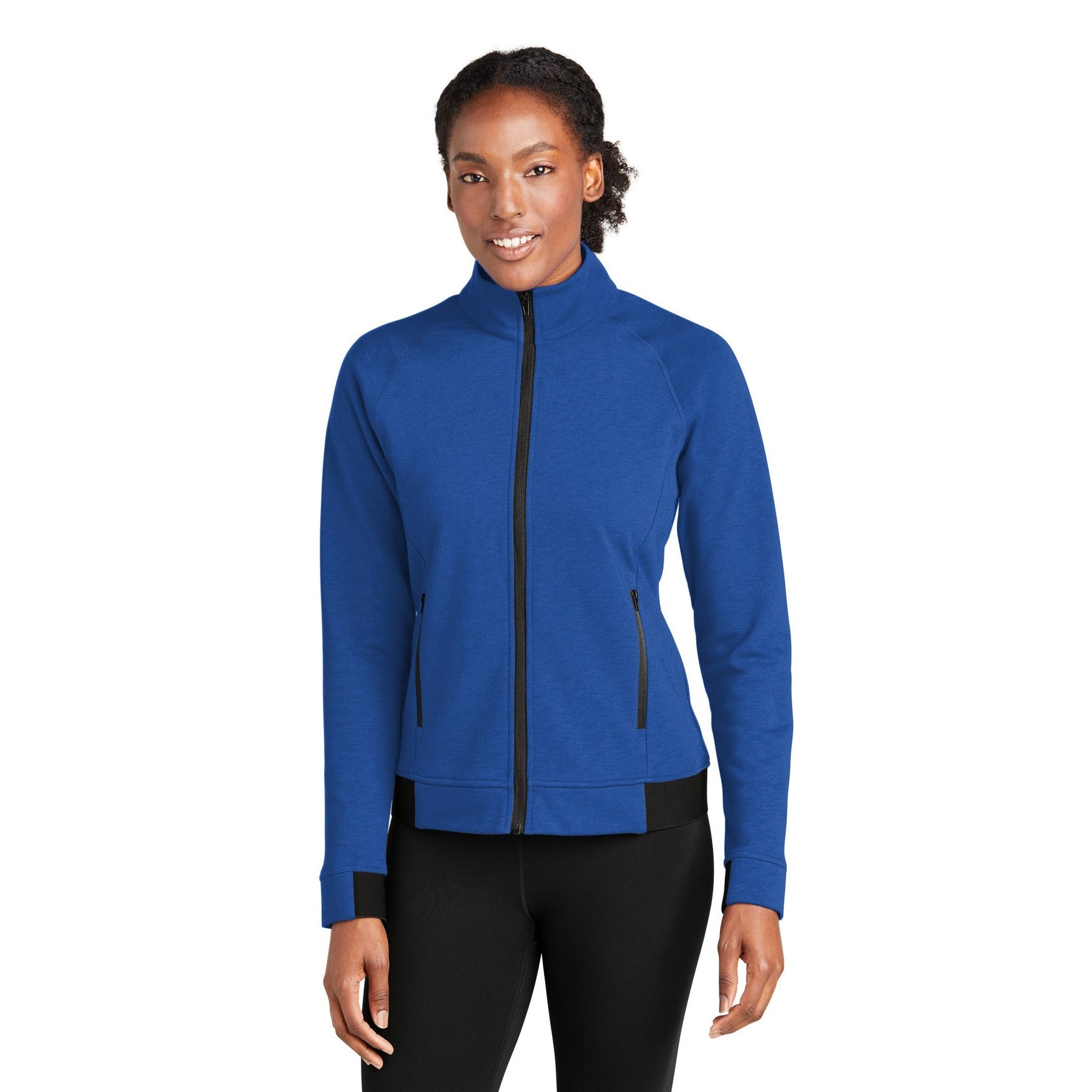 Sport-Tek-Sport-Tek® Women's PosiCharge® Strive Full-Zip LST570-MedTech-4