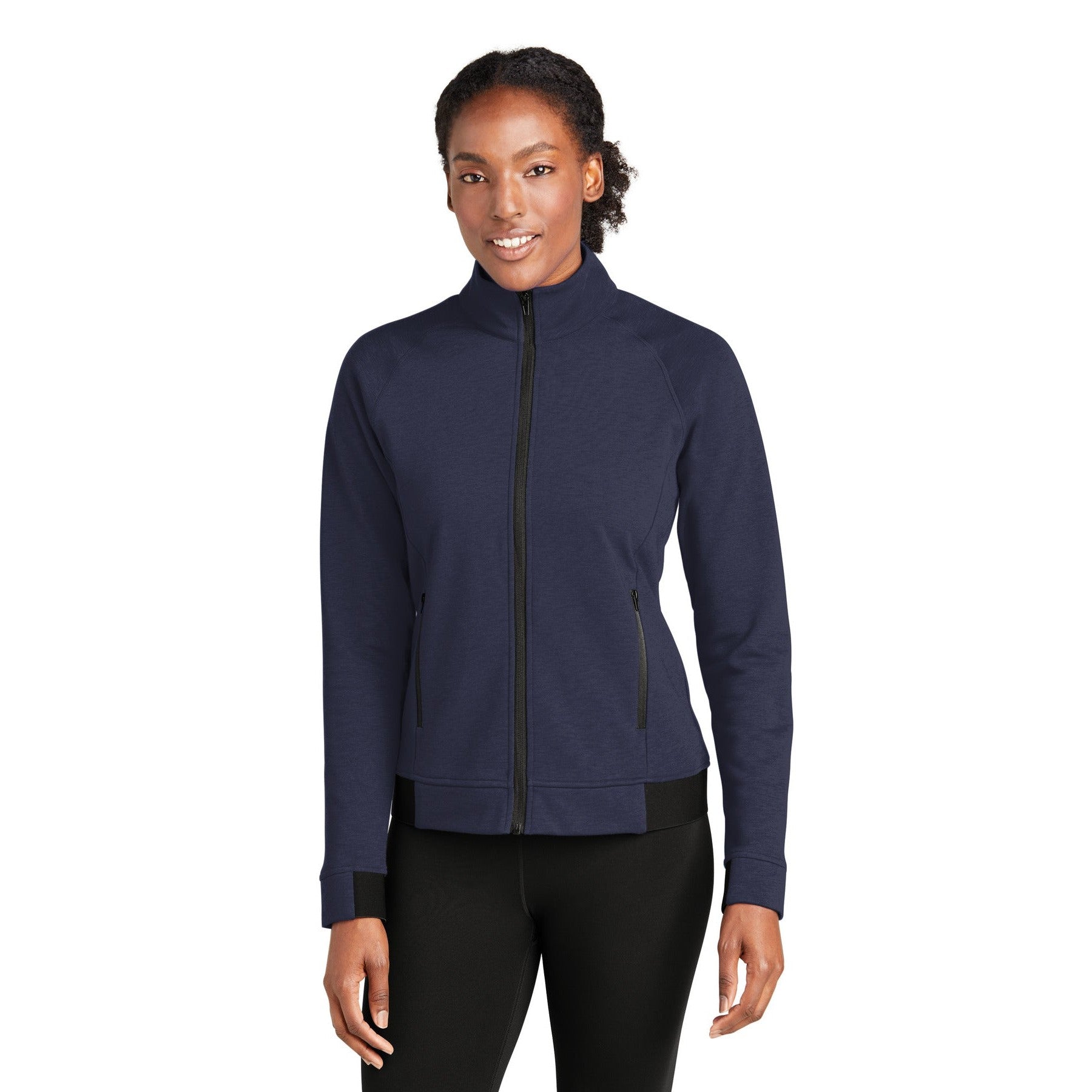 Sport-Tek-Sport-Tek® Women's PosiCharge® Strive Full-Zip LST570-MedTech-3