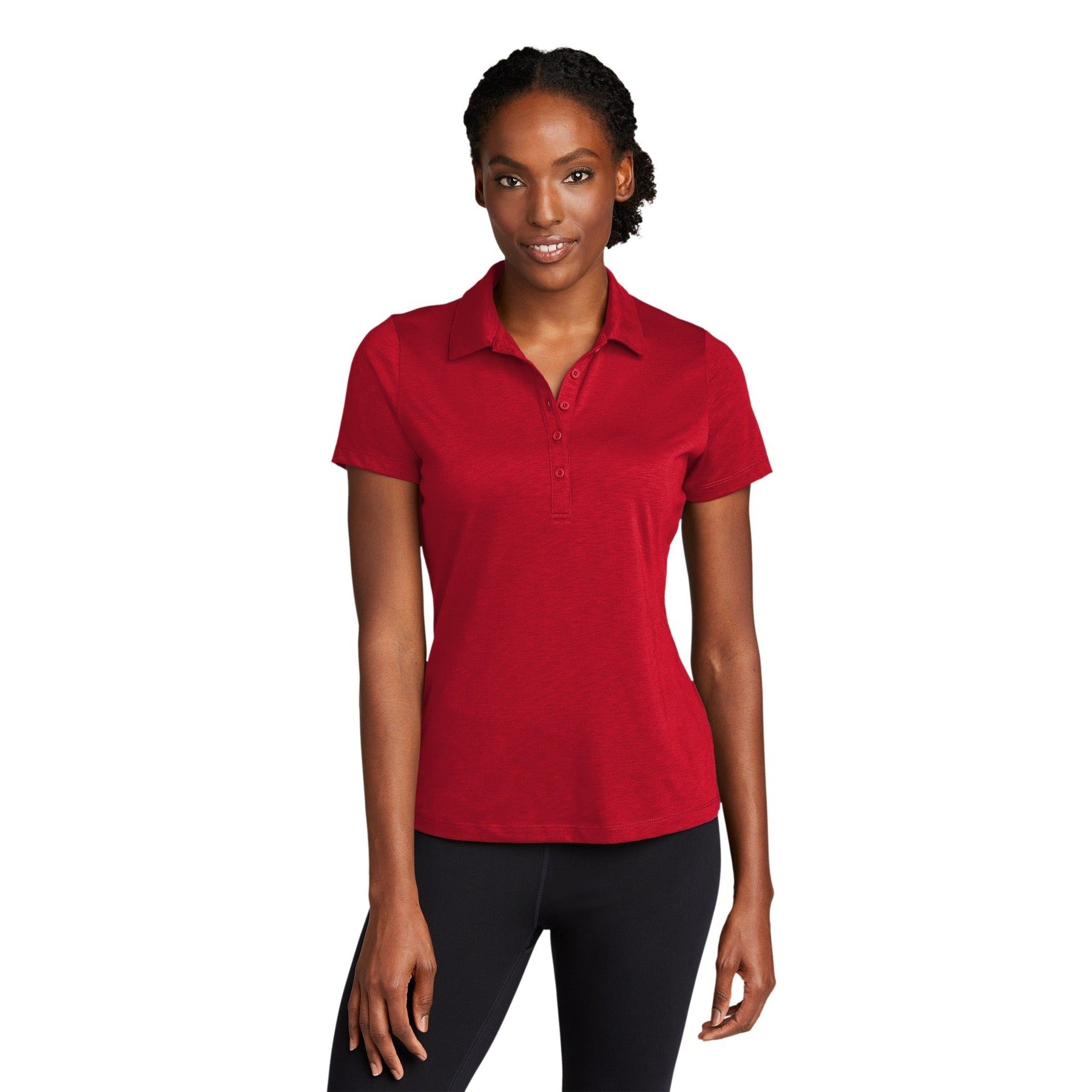 Sport-Tek-Sport-Tek® Women's PosiCharge® Strive Polo. LST530-MedTech-3