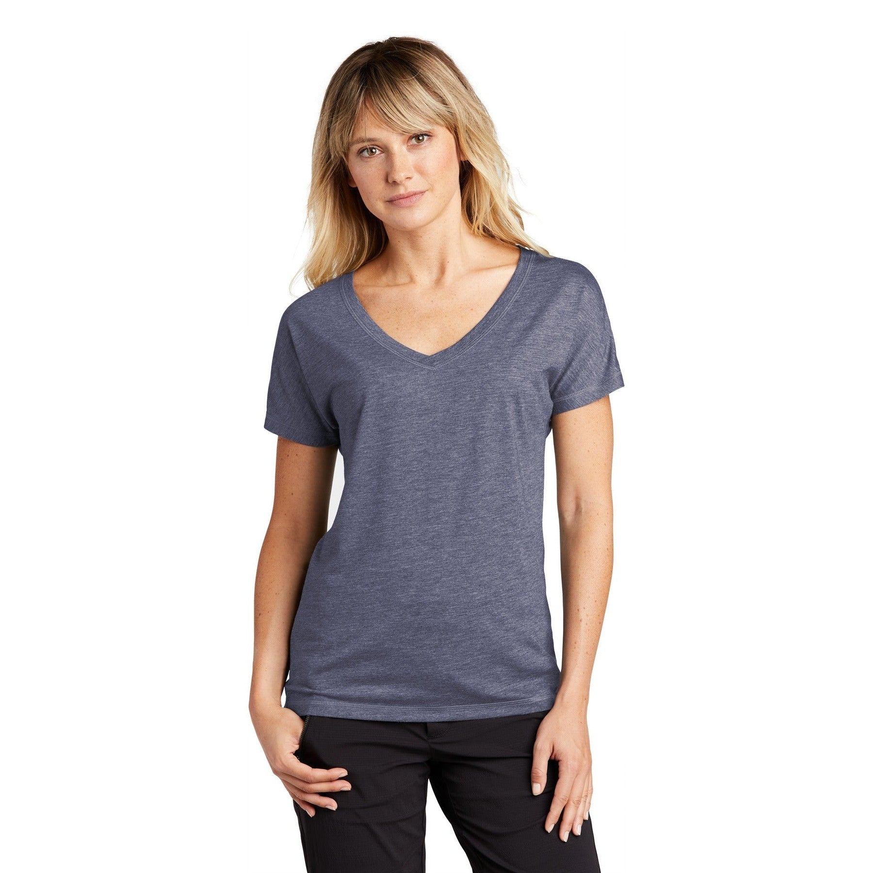 Sport-Tek-Sport-Tek ® Women's PosiCharge ® Tri-Blend Wicking Dolman Tee. LST401-MedTech-3