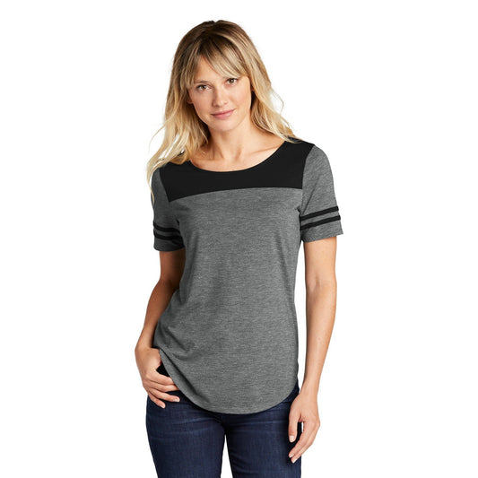 Sport-Tek-Sport-Tek ® Women's PosiCharge ® Tri-Blend Wicking Fan Tee. LST403-MedTech-1