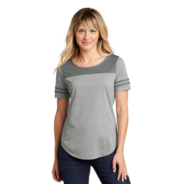 Sport-Tek-Sport-Tek ® Women's PosiCharge ® Tri-Blend Wicking Fan Tee. LST403-MedTech-2