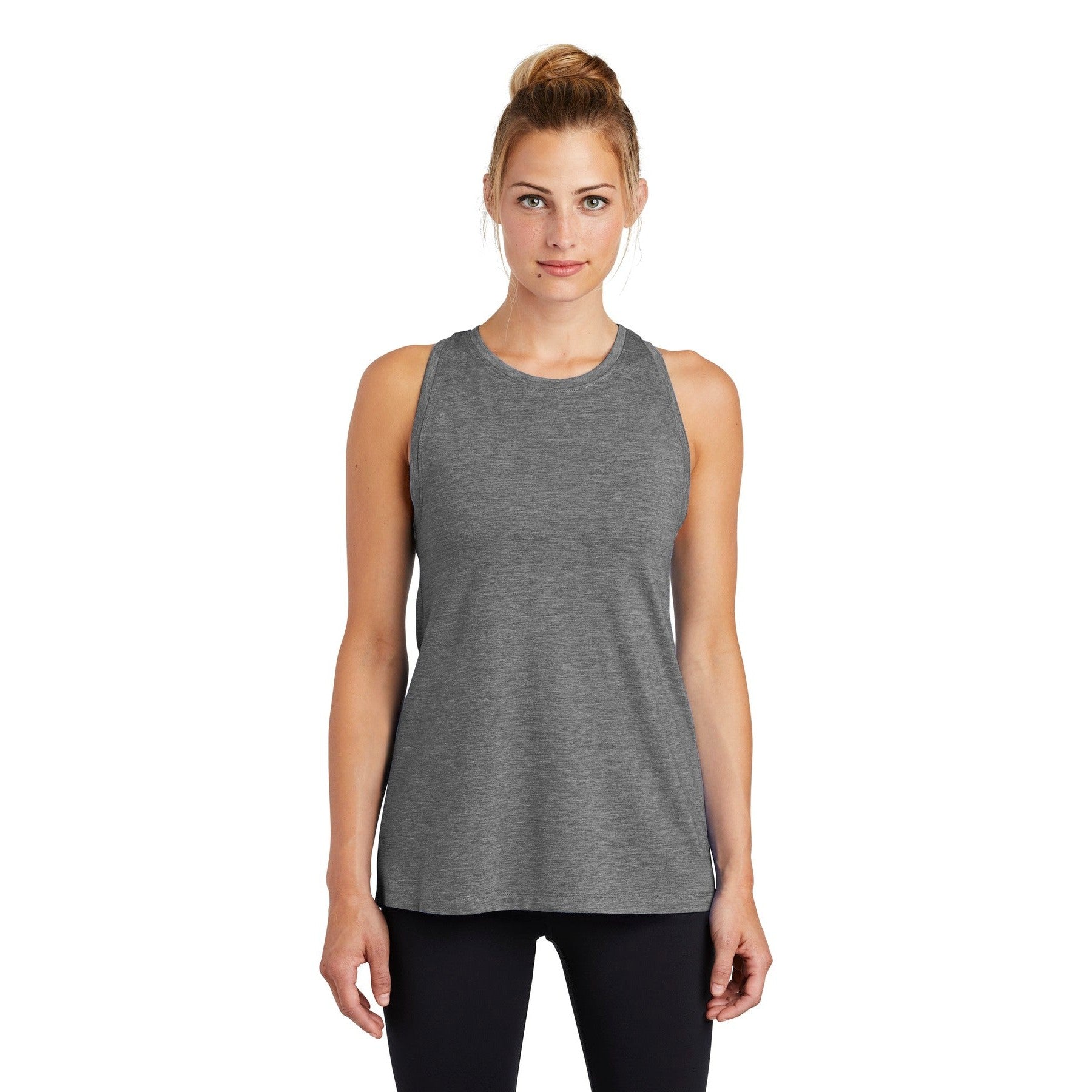 Sport-Tek-Sport-Tek ® Women's PosiCharge ® Tri-Blend Wicking Tank. LST402-MedTech-2