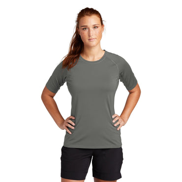 Sport-Tek-Sport-Tek ® Women's Rashguard Tee. LST470-MedTech-2