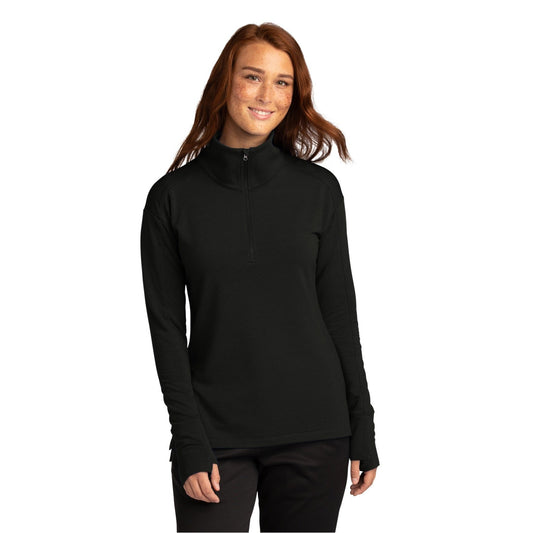 Sport-Tek-Sport-Tek® Women's Sport-Wick® Flex Fleece 1/4-Zip. LST561-MedTech-1