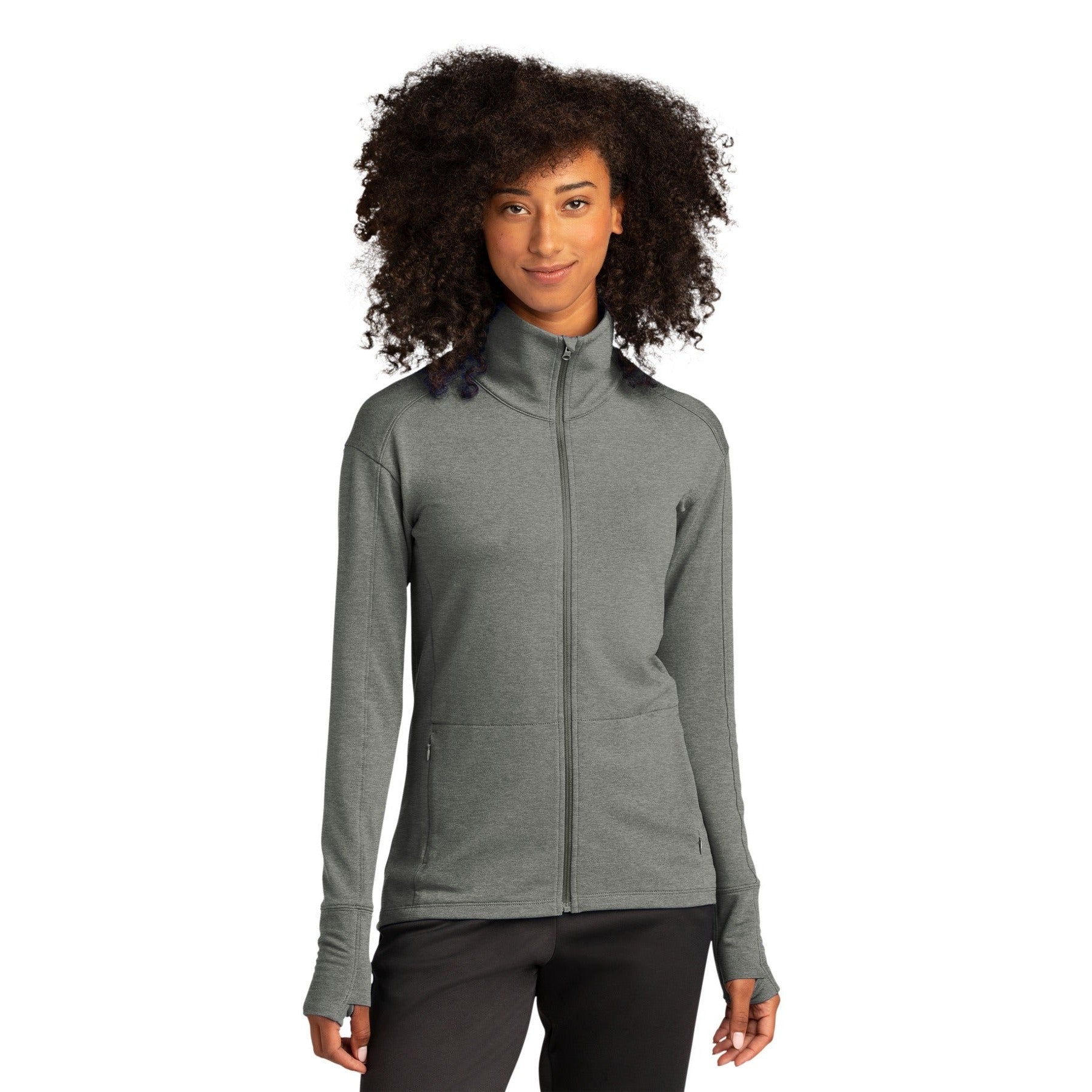 Sport-Tek-Sport-Tek® Women's Sport-Wick® Flex Fleece Full-Zip. LST560-MedTech-3