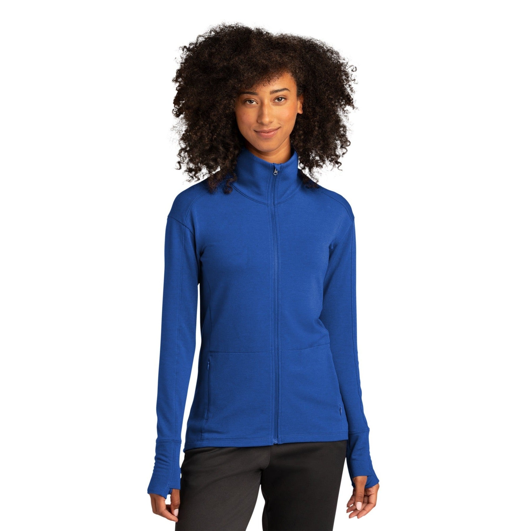 Sport-Tek-Sport-Tek® Women's Sport-Wick® Flex Fleece Full-Zip. LST560-MedTech-5